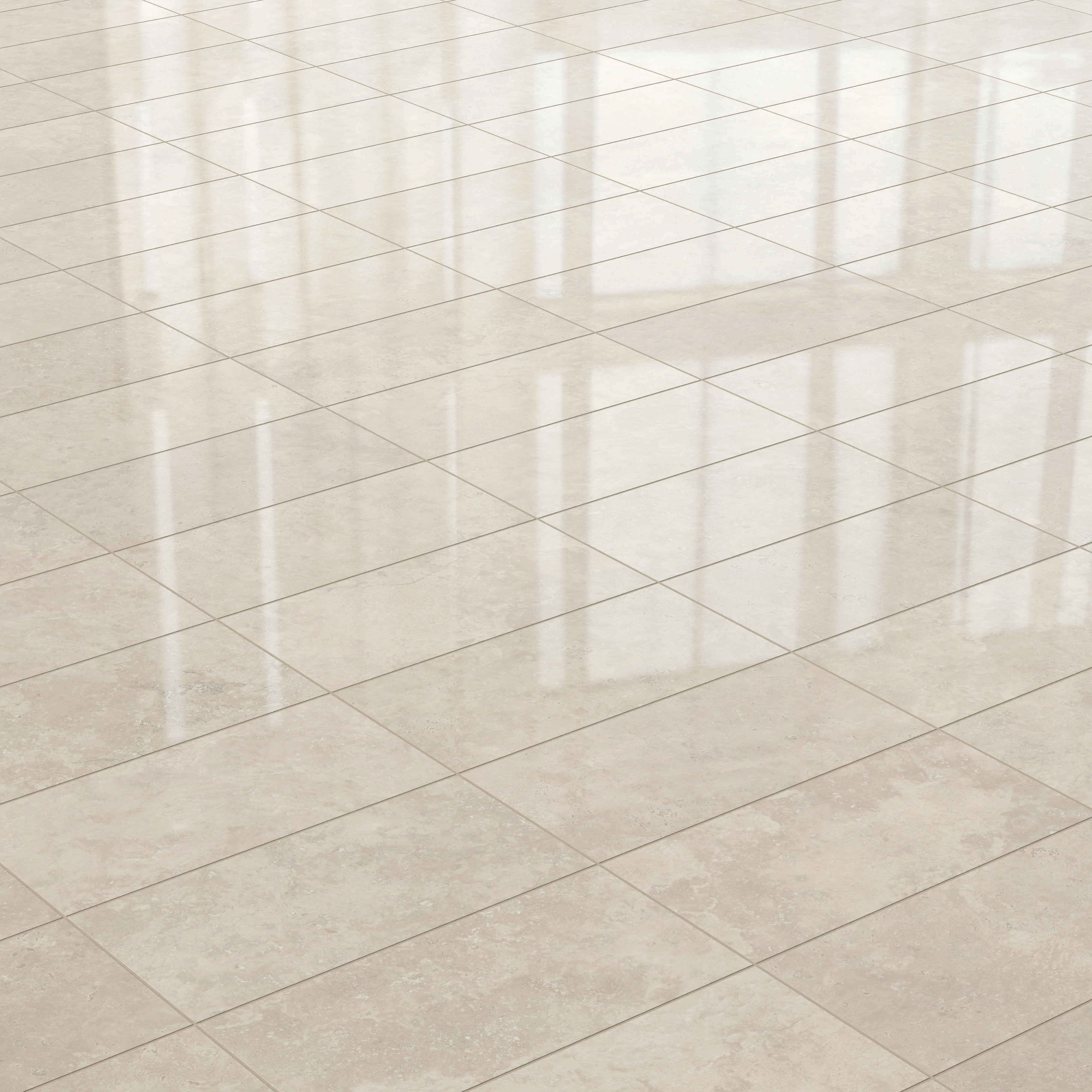 Leona 12 x 24 Polished Porcelain Tile in Marfil - Image 4