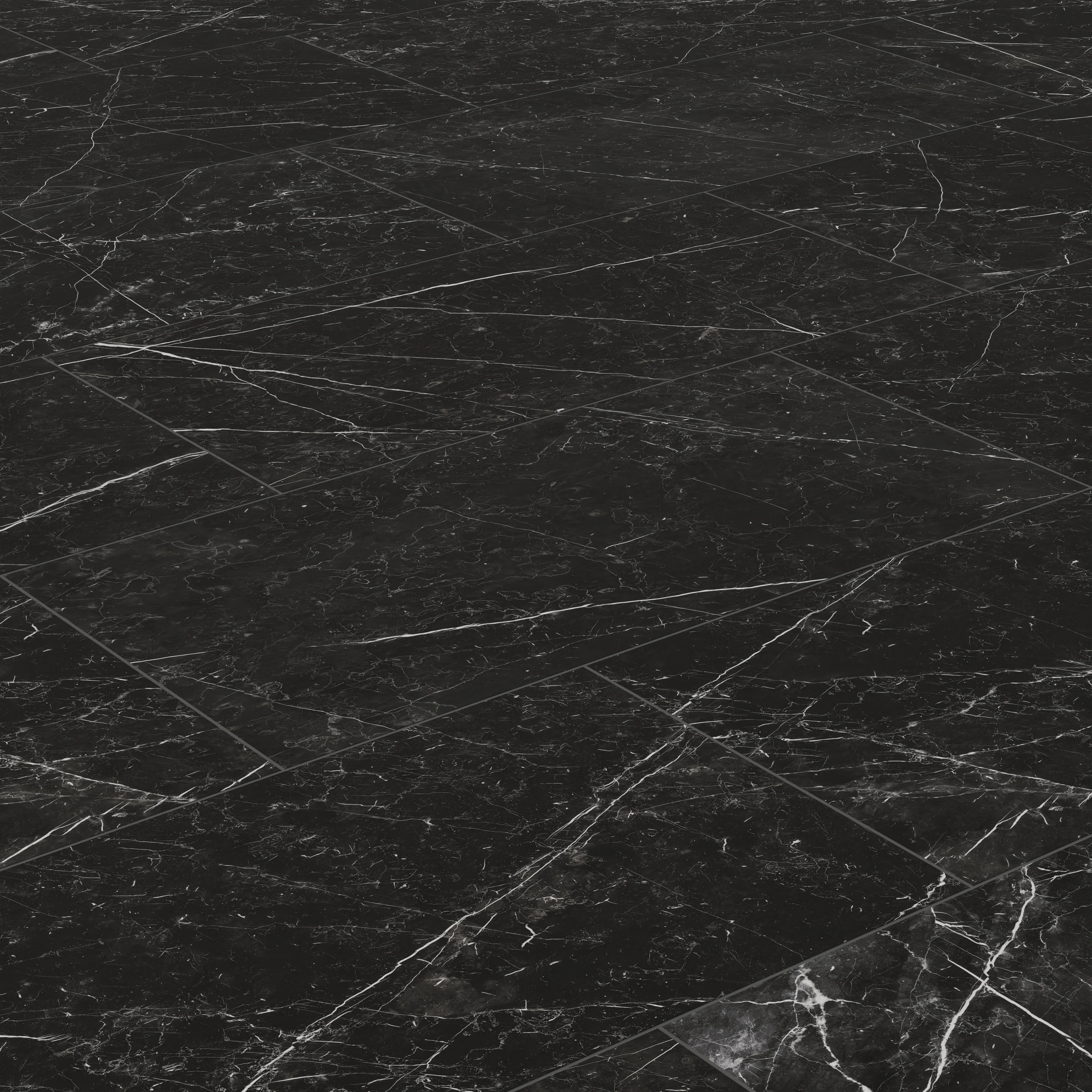 Leona 24 x 48 Matte Porcelain Tile in Nero Marquina - Image 7