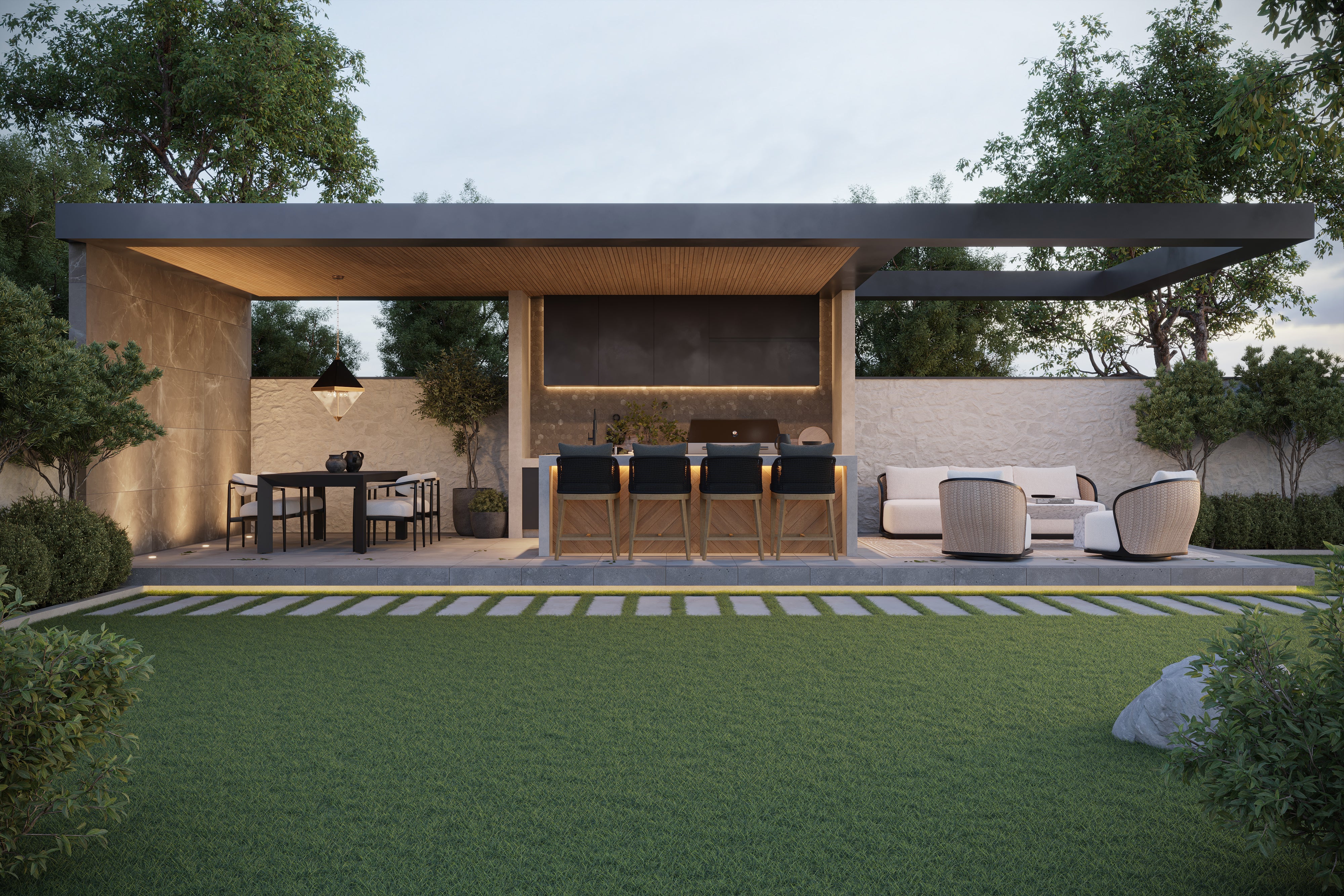 Leona 24 x 48 Polished Porcelain Tile in Amani Bronze - Image 10