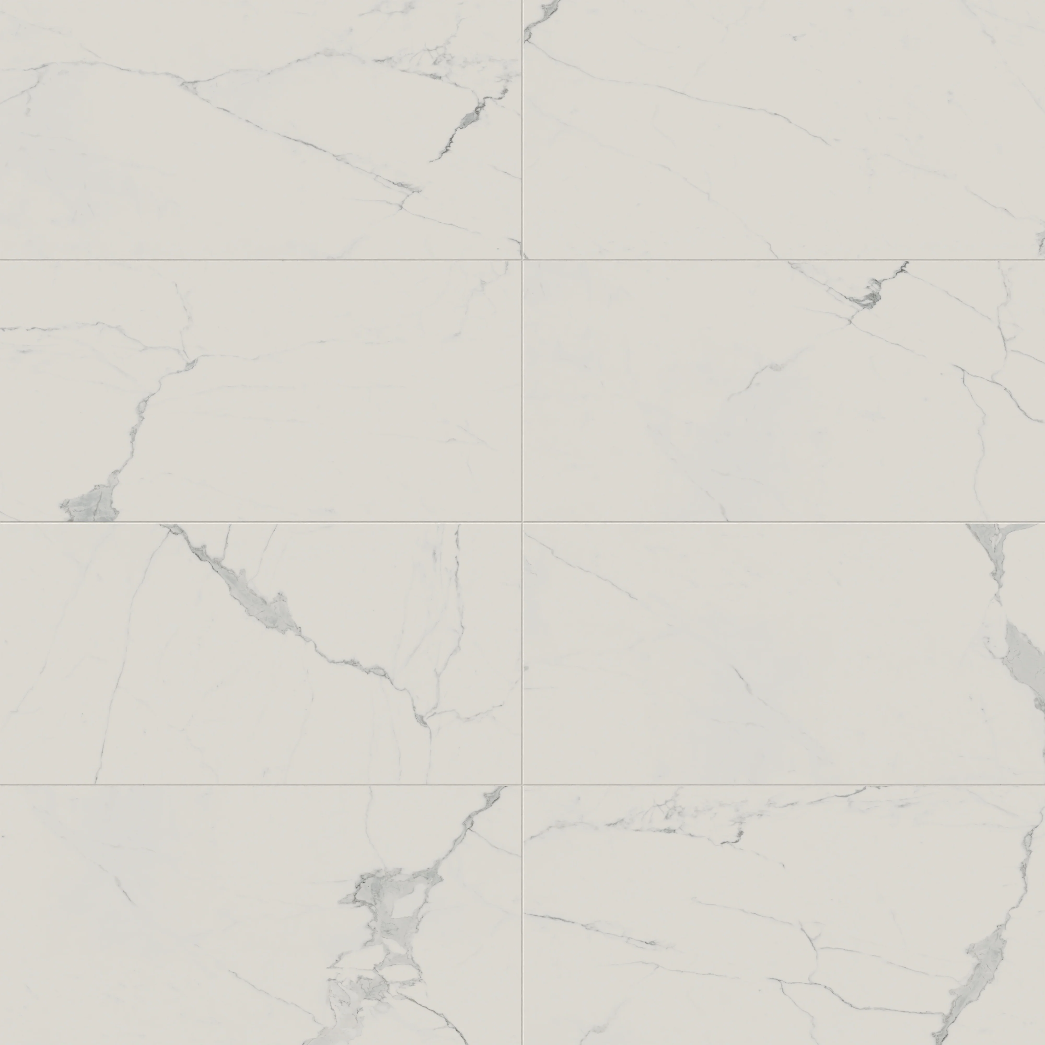 Leona 24 x 48 Polished Porcelain Tile in Calacatta - Image 6