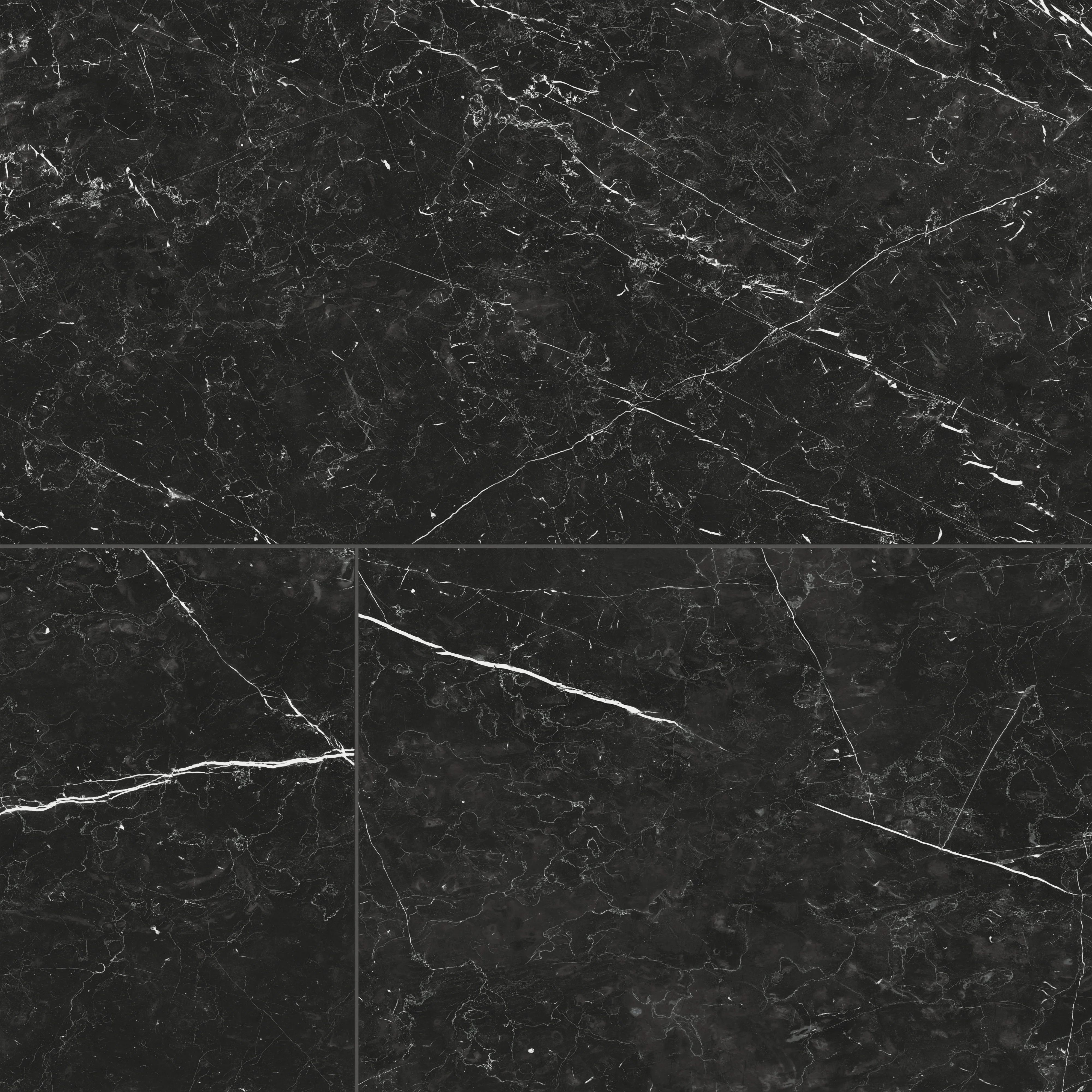 Leona 24 x 48 Polished Porcelain Tile in Nero Marquina - Image 7