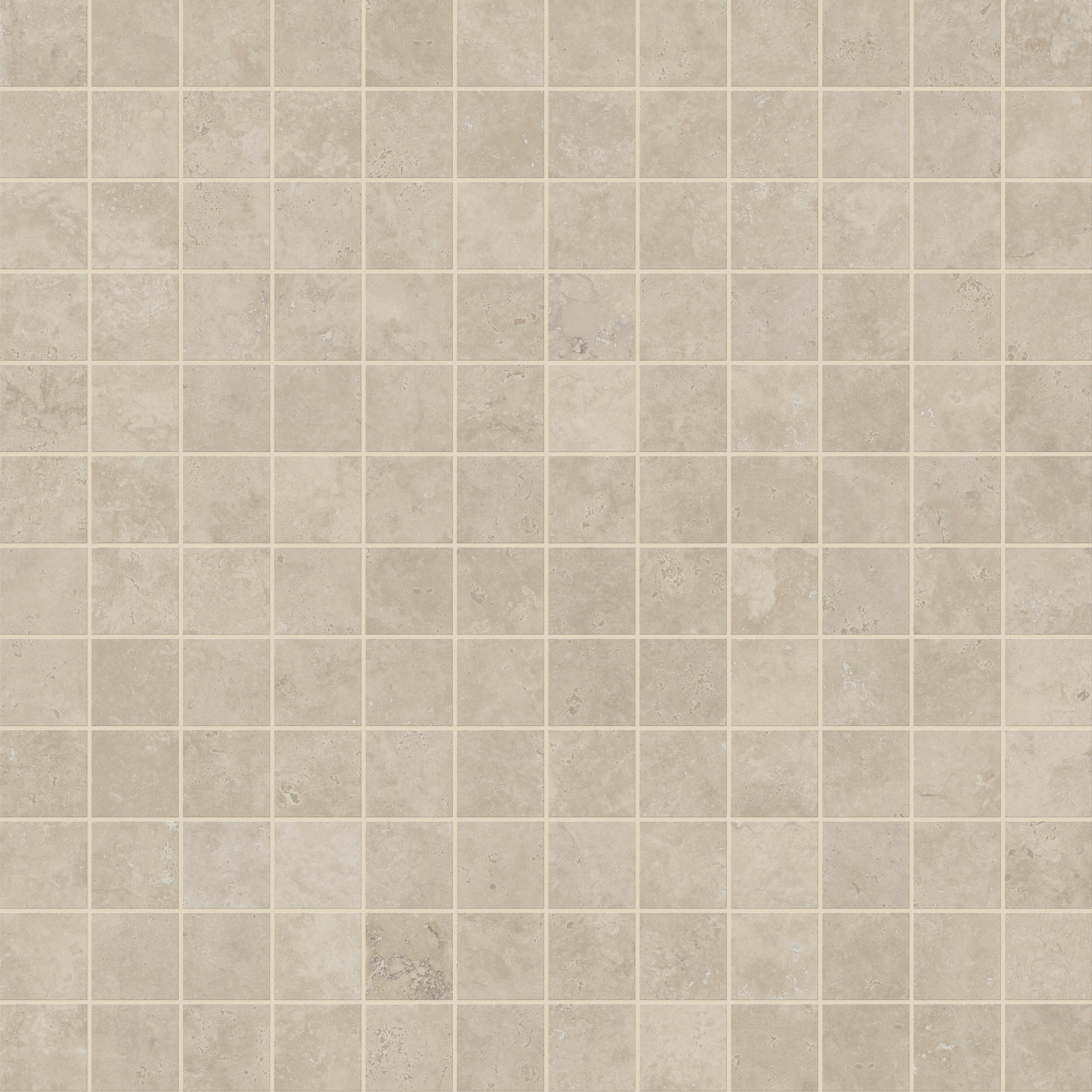 Leona 4 x 4 Matte Porcelain Mosaic Tile in Marfil - Image 5