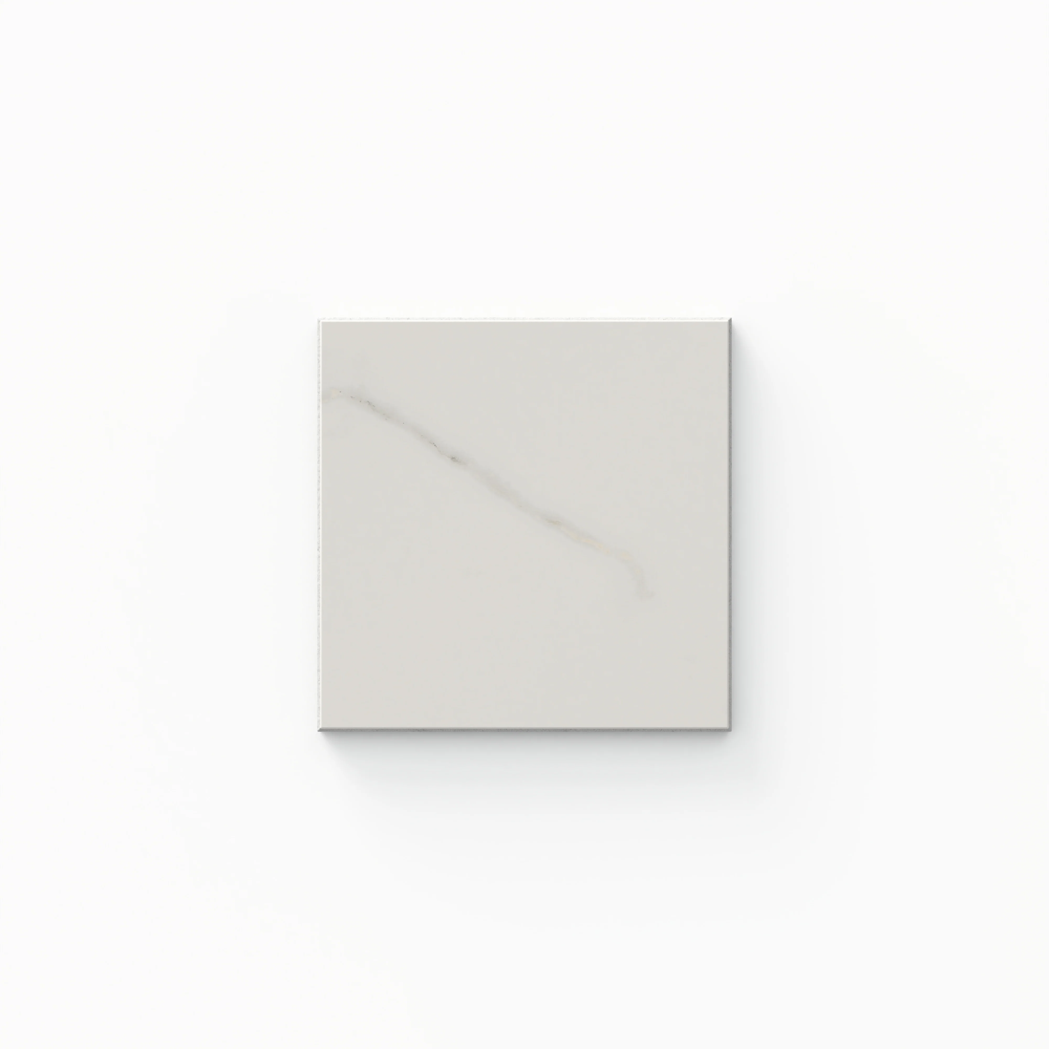 Leona 4 x 4 Matte in Calacatta Sample
