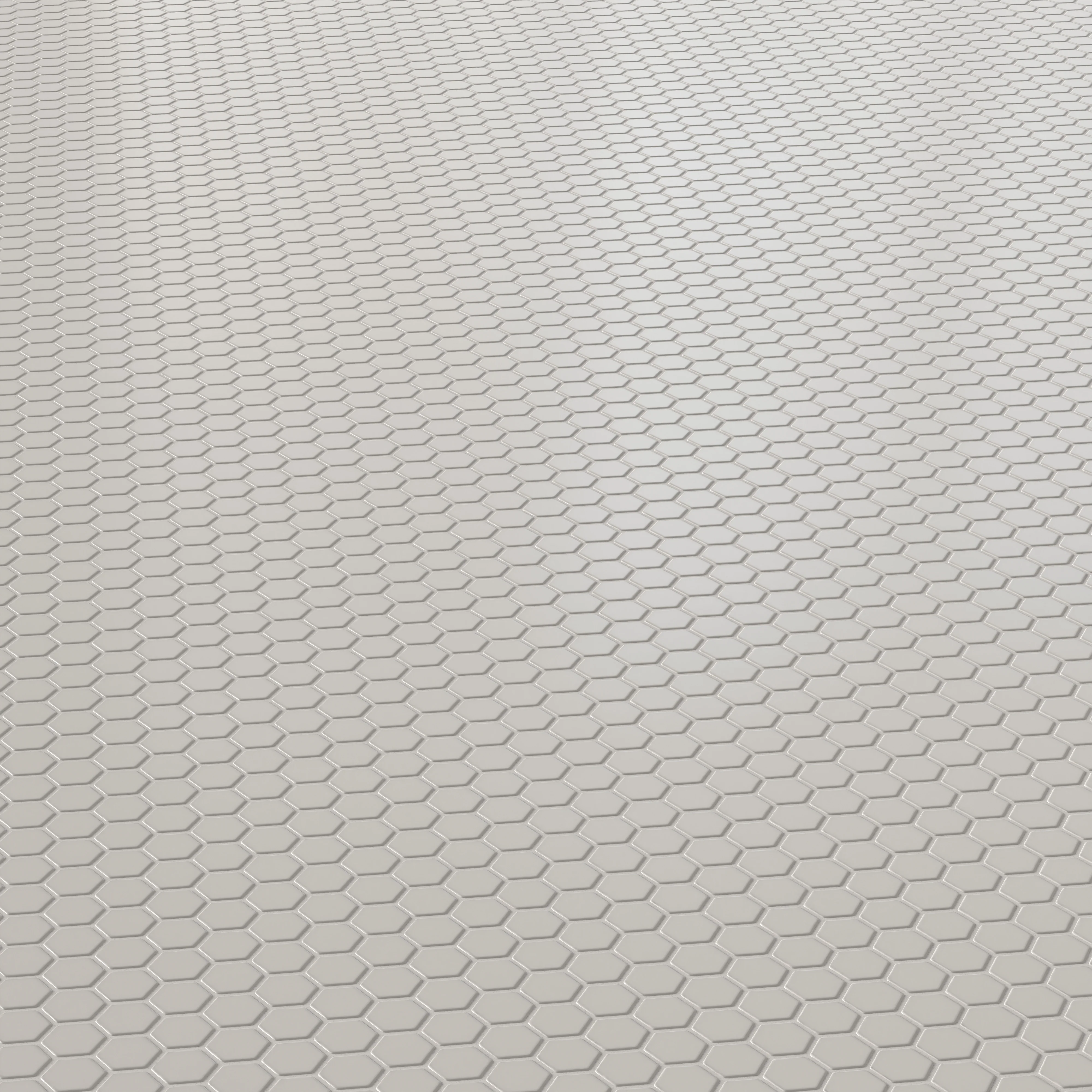 Levi 12 x 12 Matte Porcelain 1 x 1 Hexagon Mosaic Tile in Grey - Image 3