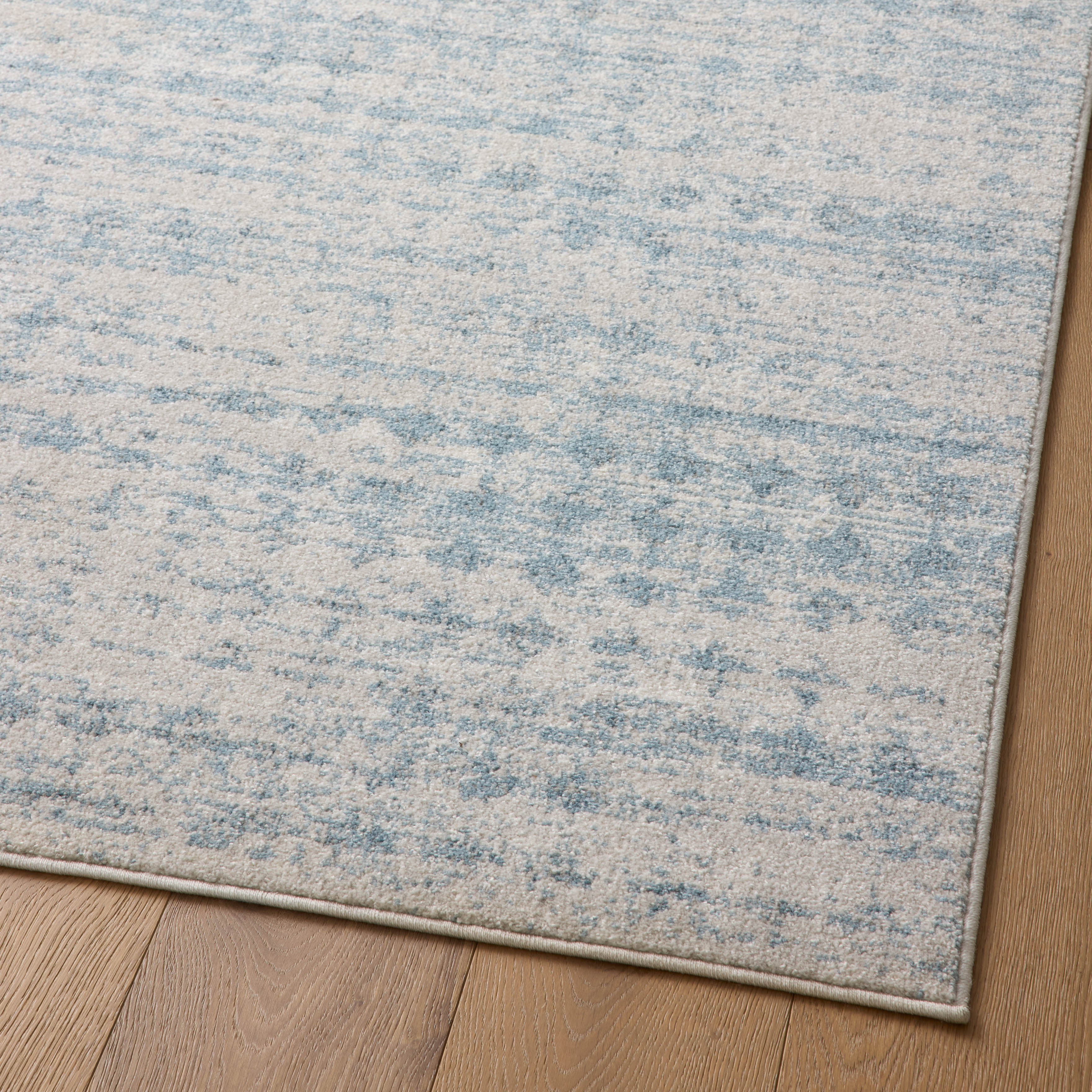 Liddy Rug in Ocean / Platinum - Image 6