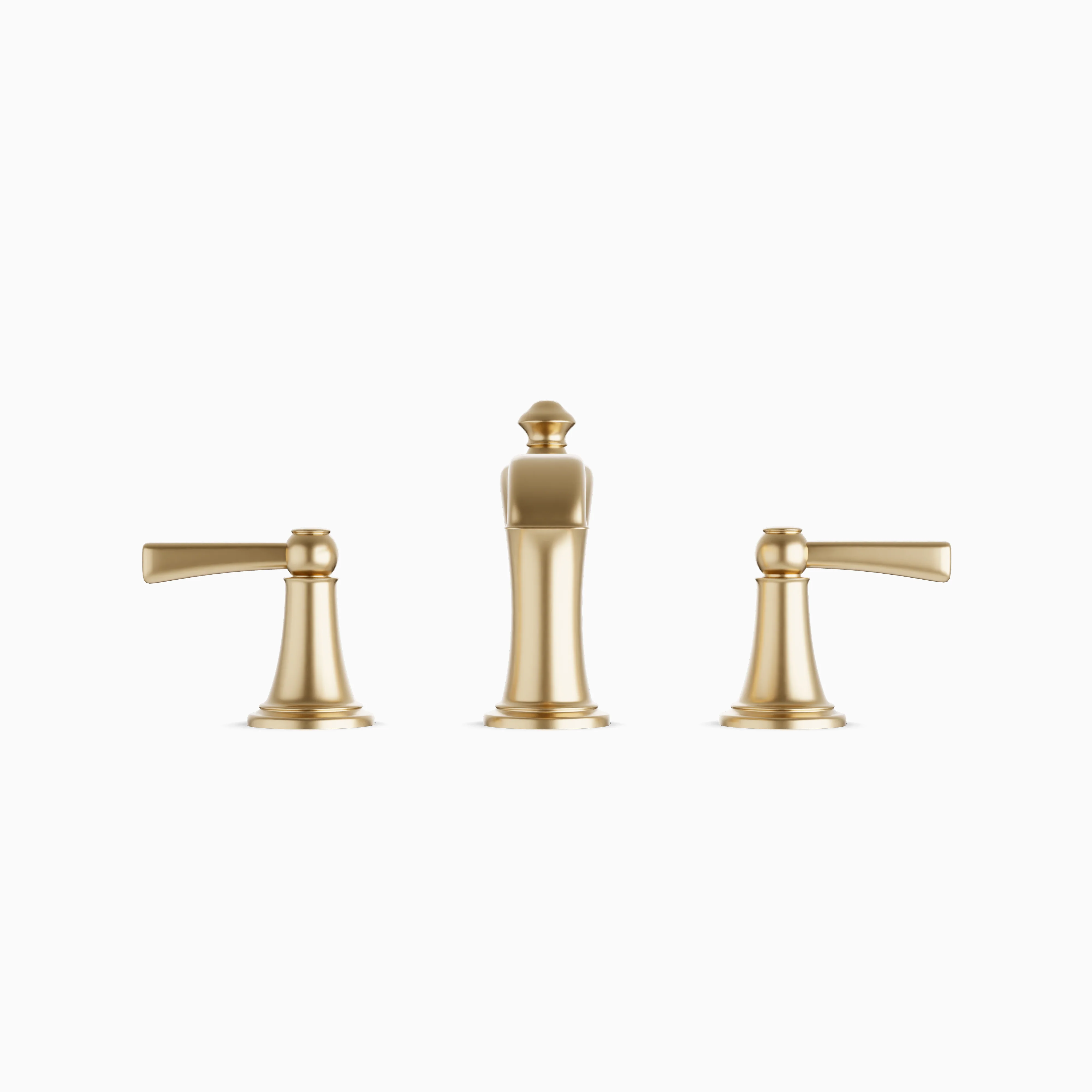 Linden 8" Widespread Bathroom Faucet in Satin Brass - Image 2