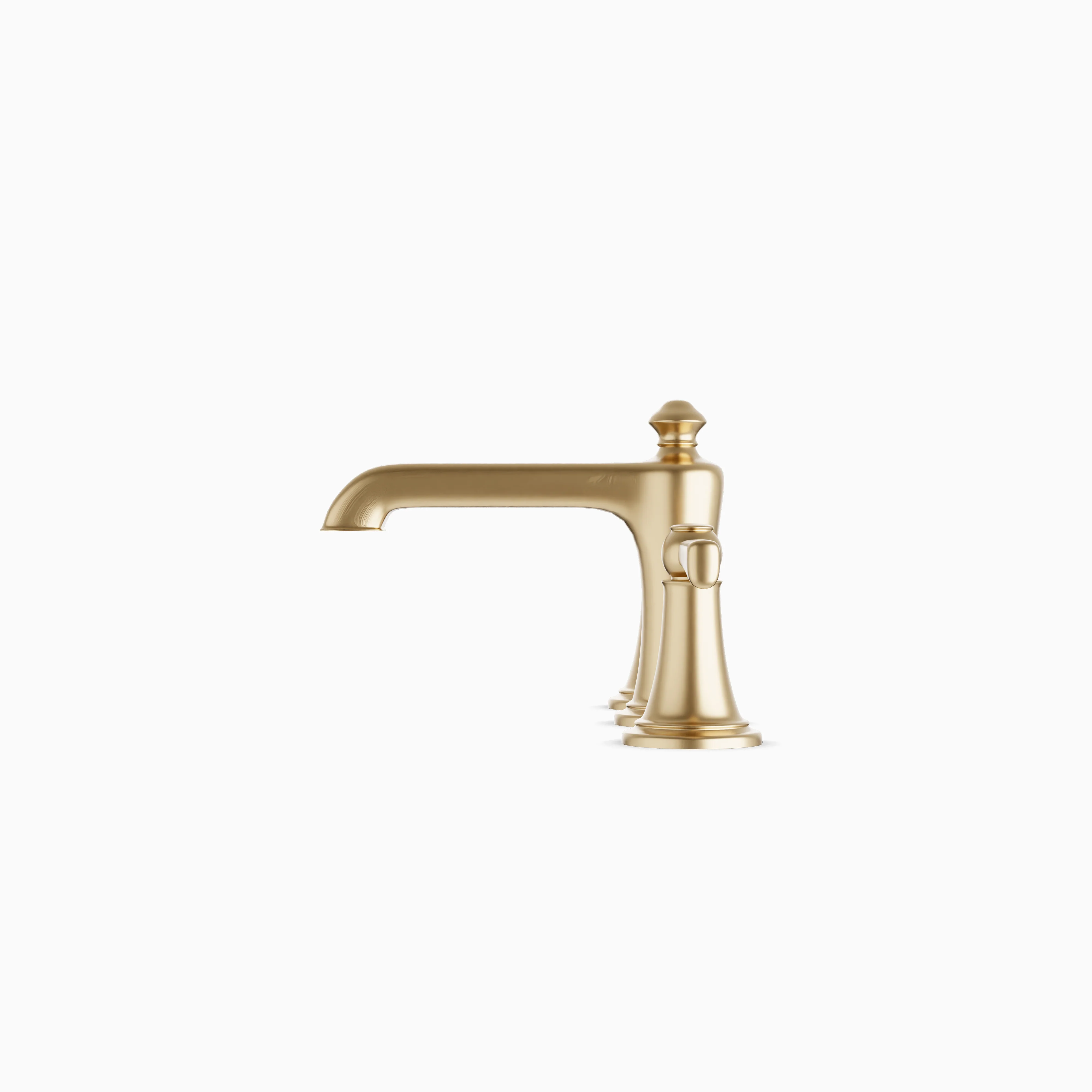 Linden 8" Widespread Bathroom Faucet in Satin Brass - Image 3