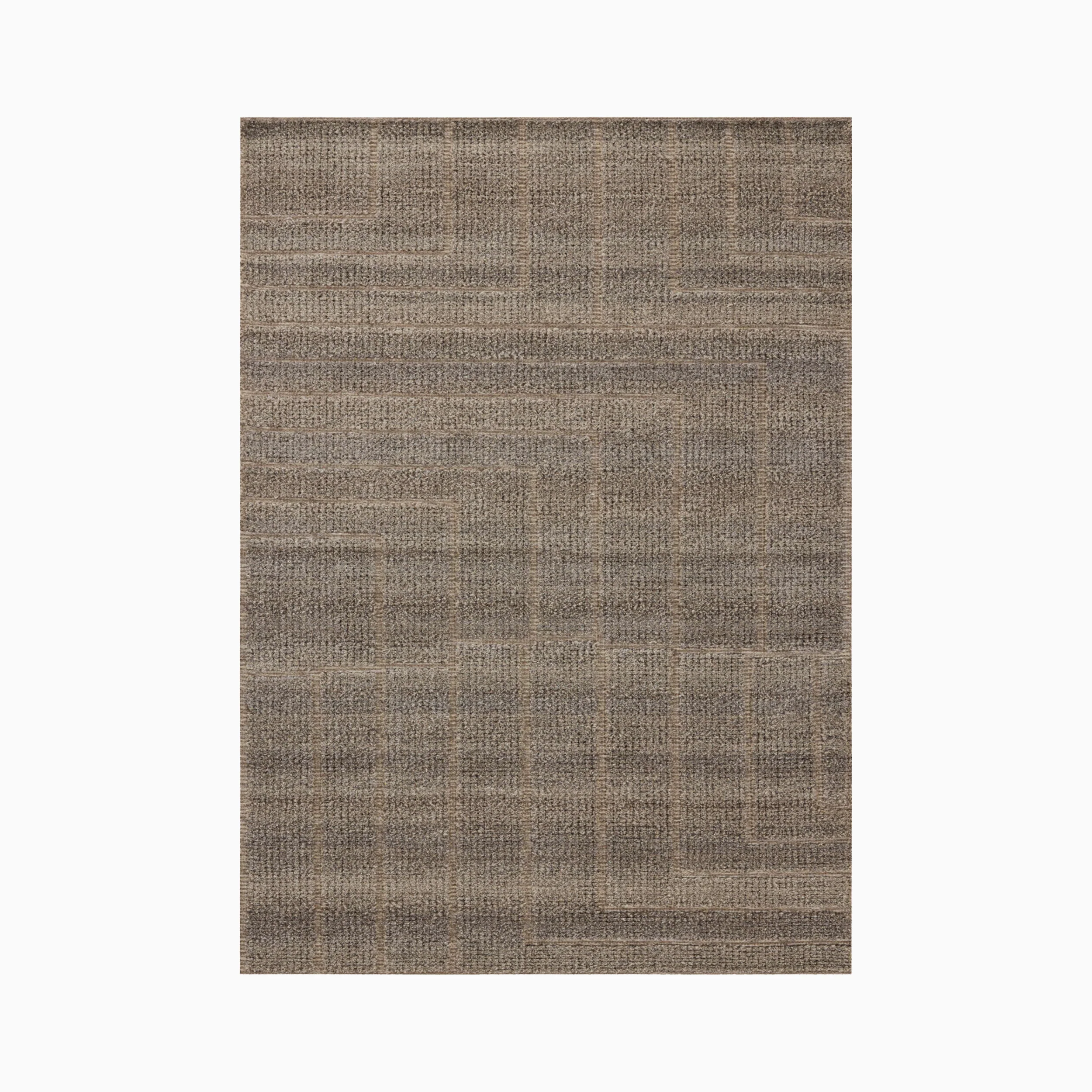 Linton Wool Blend Hand Loomed Rug in Bark, 8'6" x 11'6"