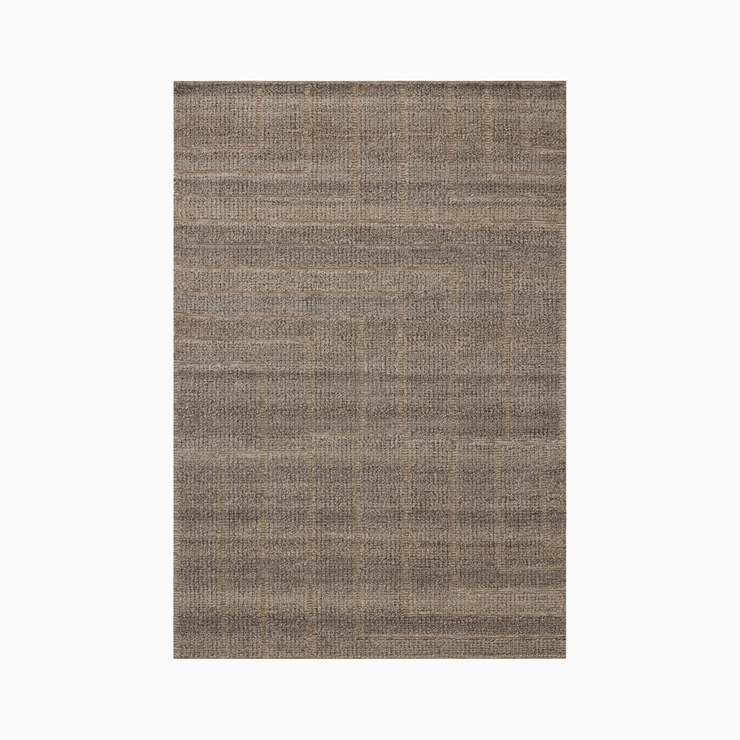 Linton Wool Blend Hand Loomed Rug in Bark, 9'6" x 13'6"