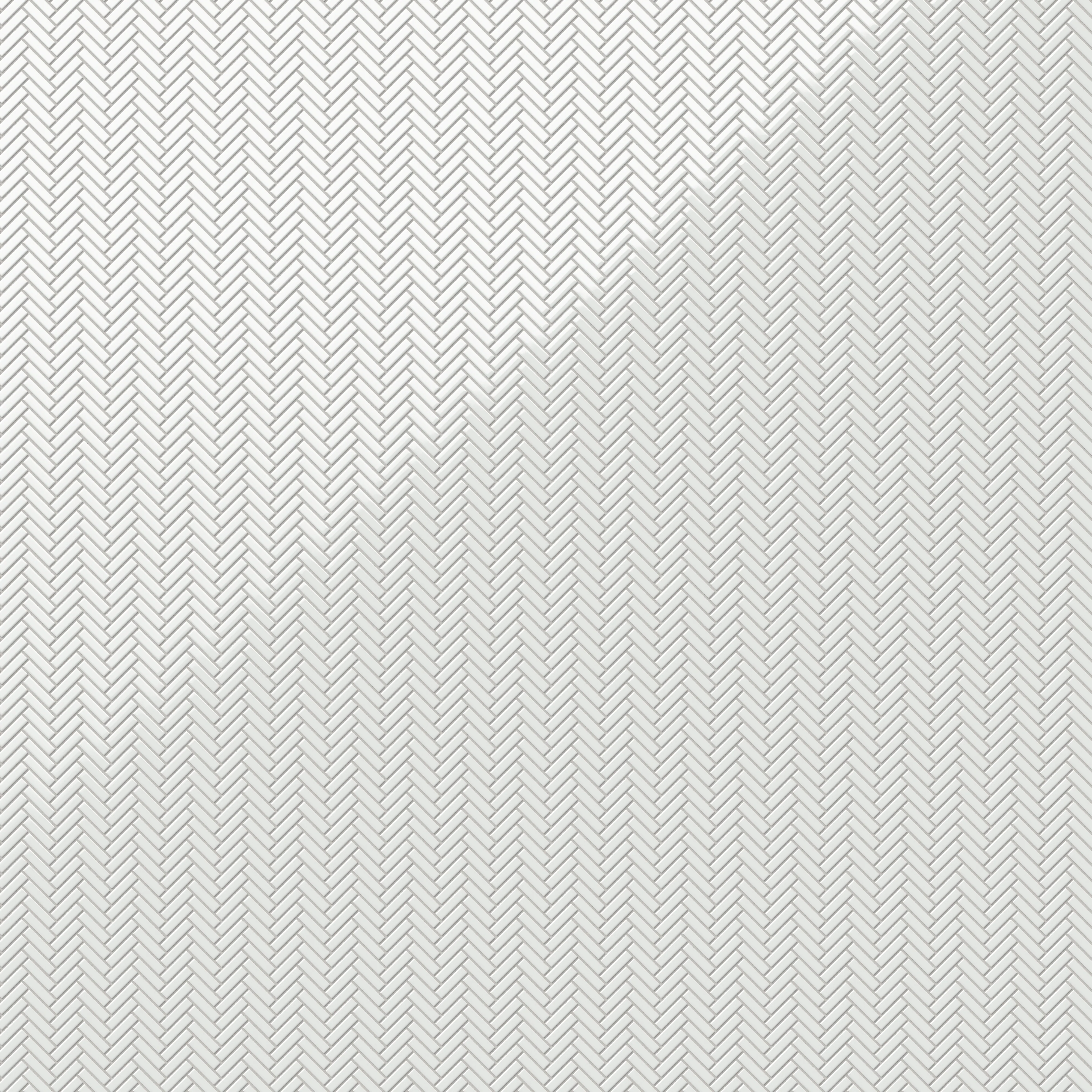 Maggie 12 x 12 Glossy Porcelain Herringbone Mosaic Tile in White - Image 4