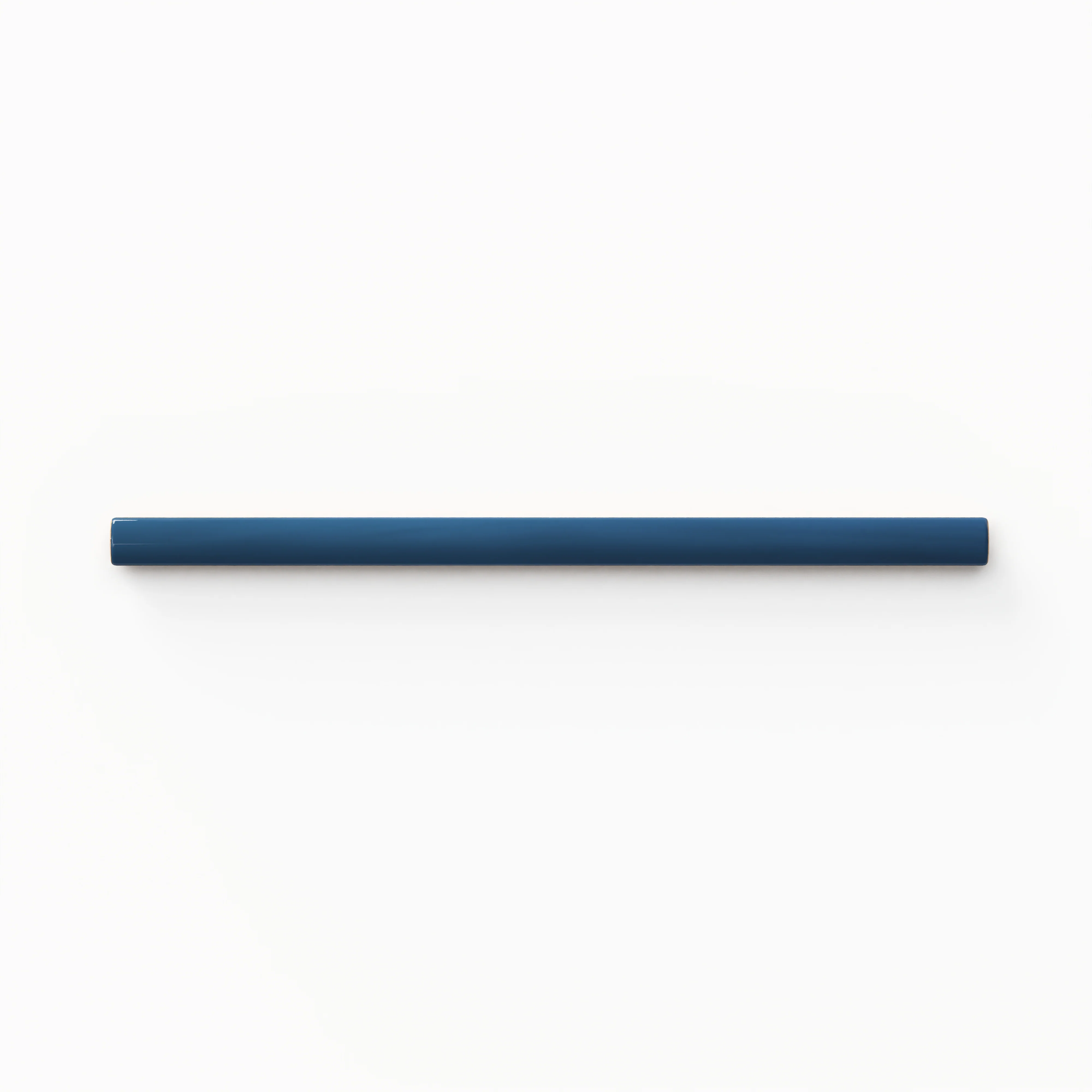 Maisie 0.5 x 8 Jolly Glossy Porcelain Tile in Cobalt