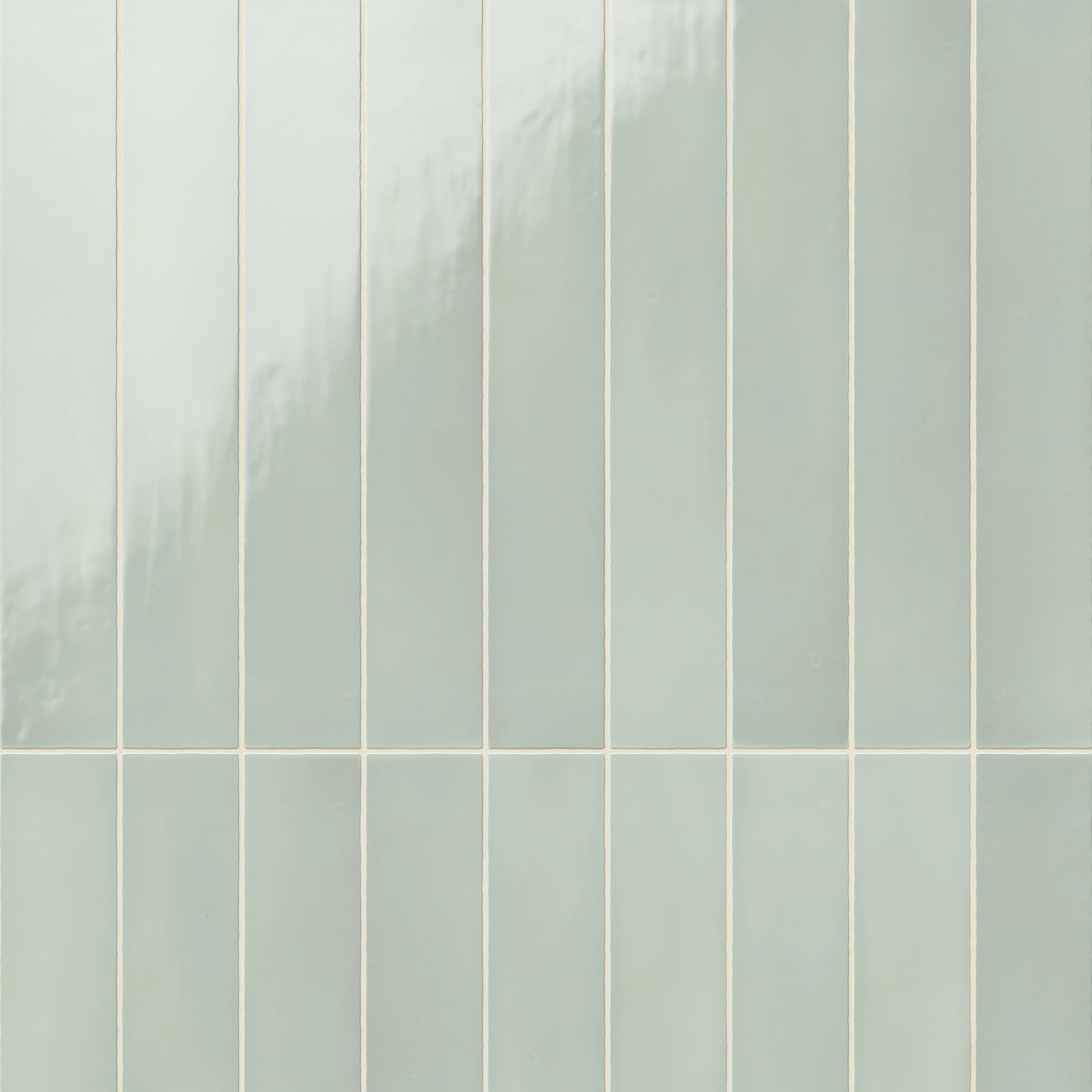 Maisie 2.5 x 16 Glossy Ceramic Tile in Pistachio