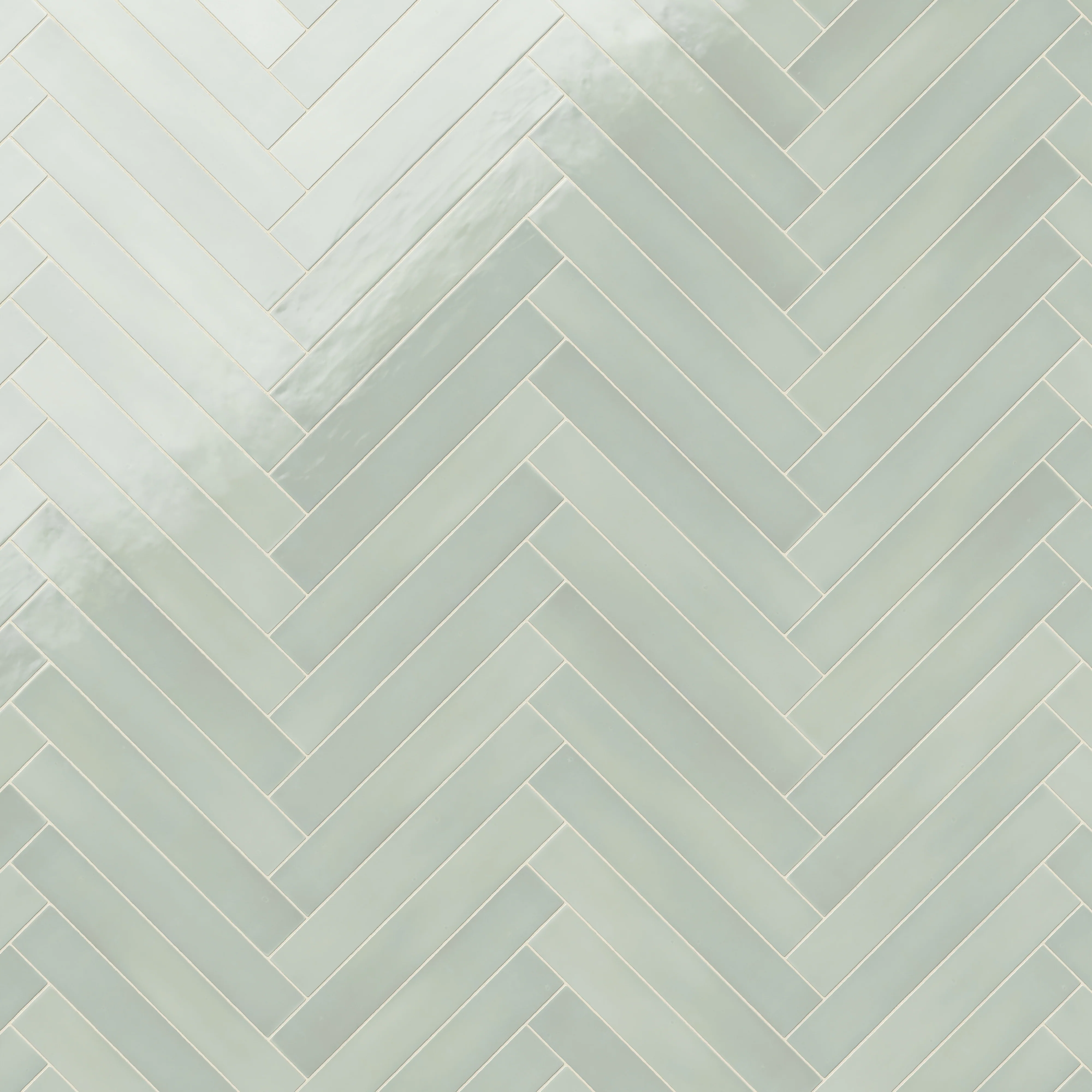 Maisie 2.5 x 16 Glossy Ceramic Tile in Pistachio - Image 11