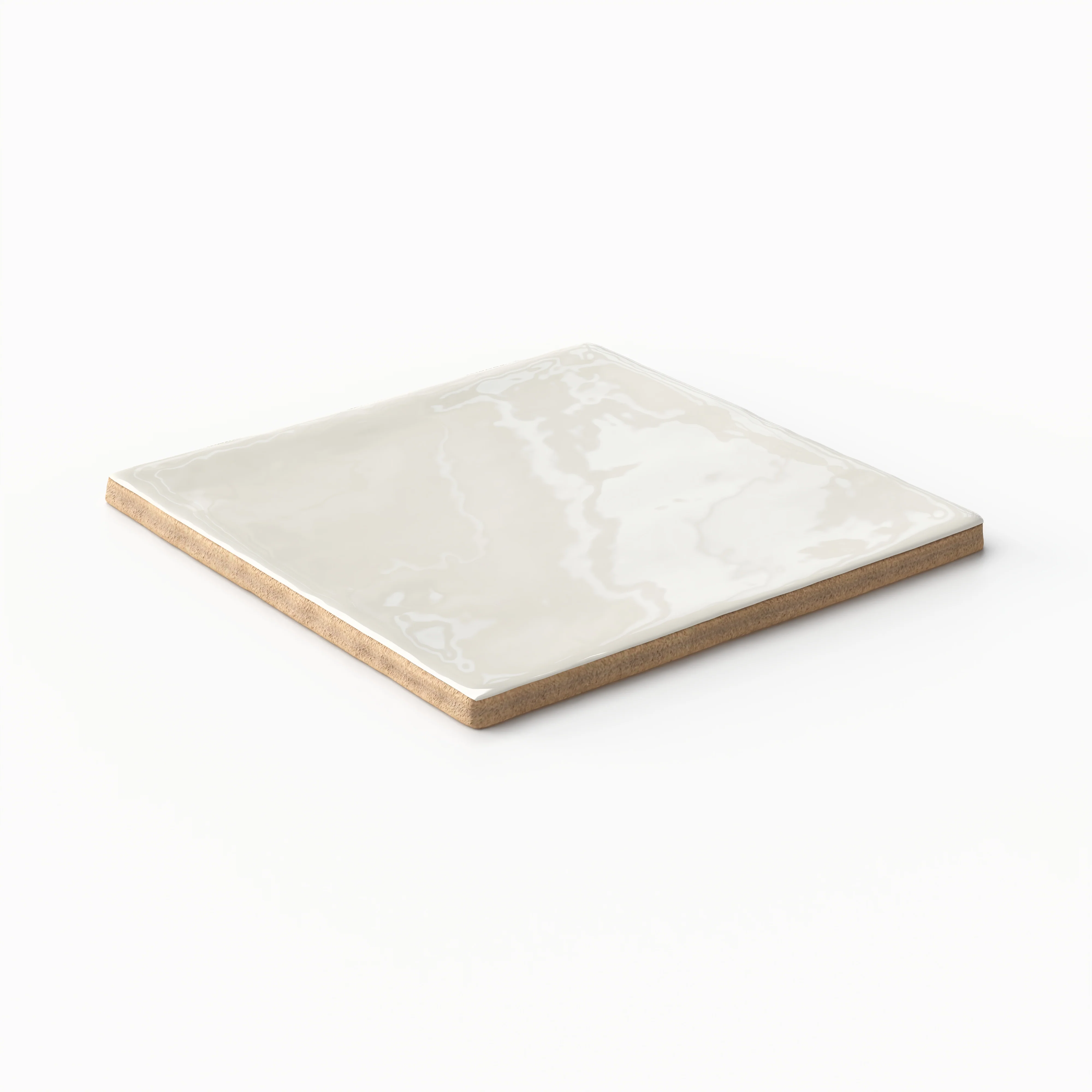 Maisie 4 x 4 Glossy Ceramic Tile in Canvas - Image 4