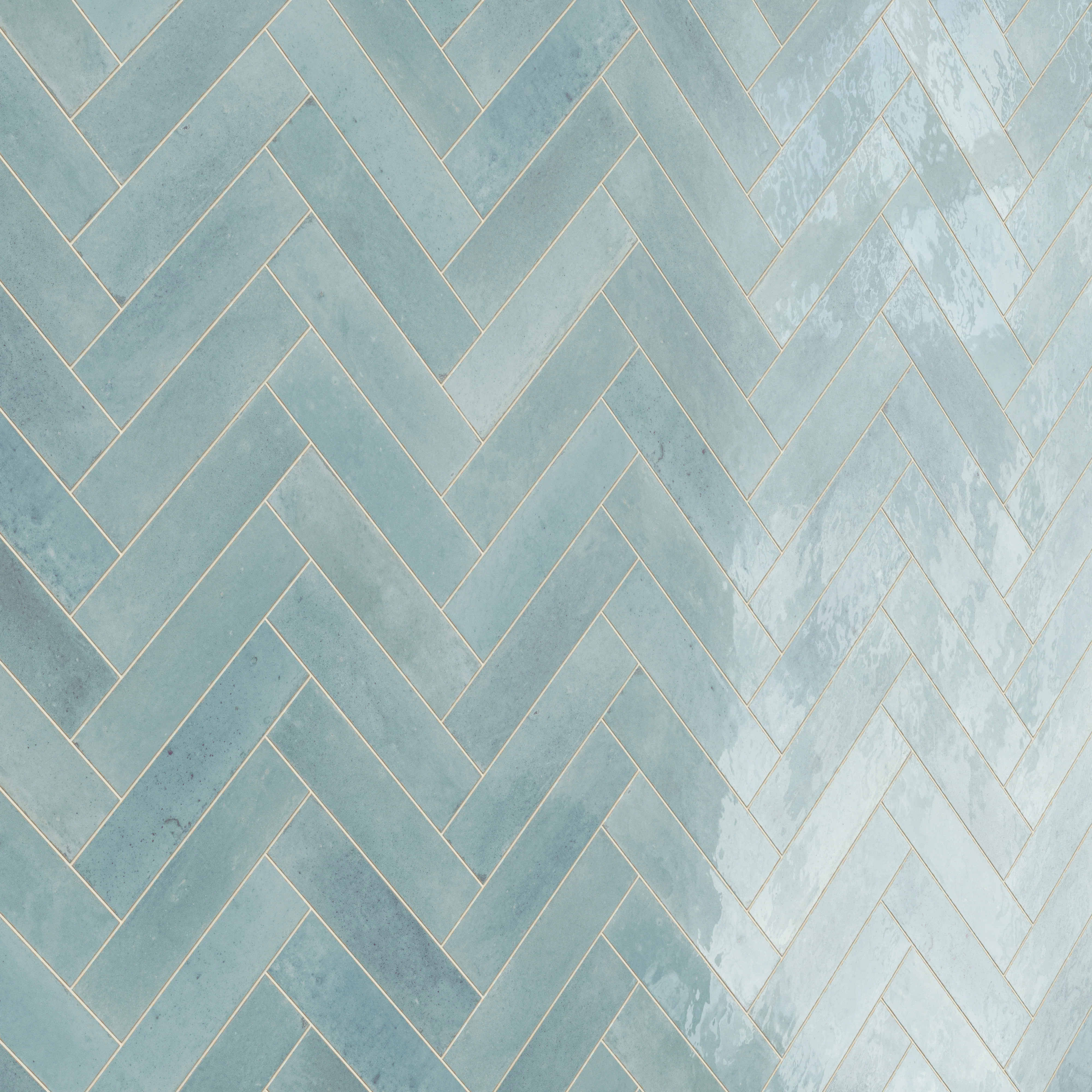 Makenna 3 x 11 Glossy Porcelain Tile in Agua - Image 8