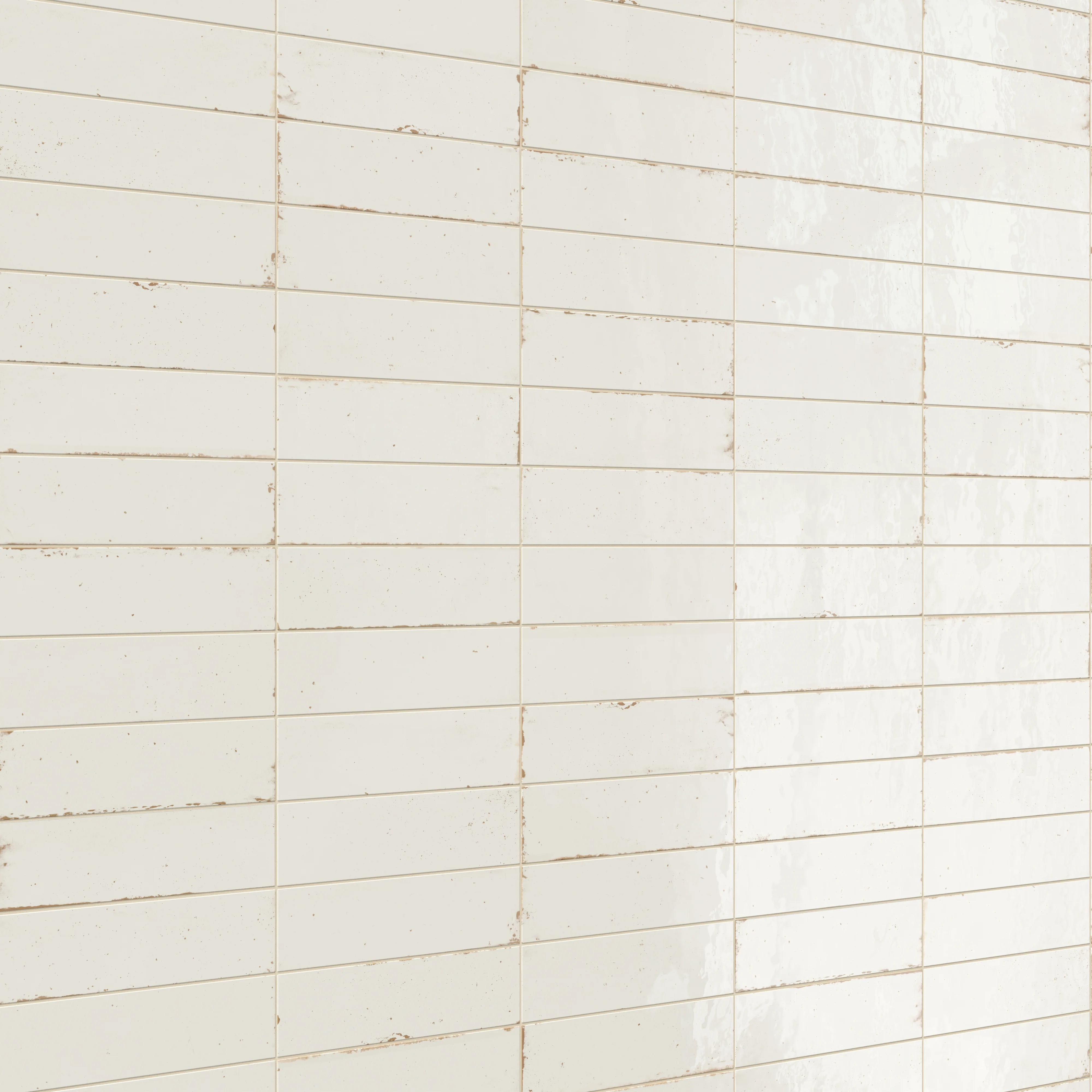 Makenna 3 x 11 Glossy Porcelain Tile in Frost - Image 4