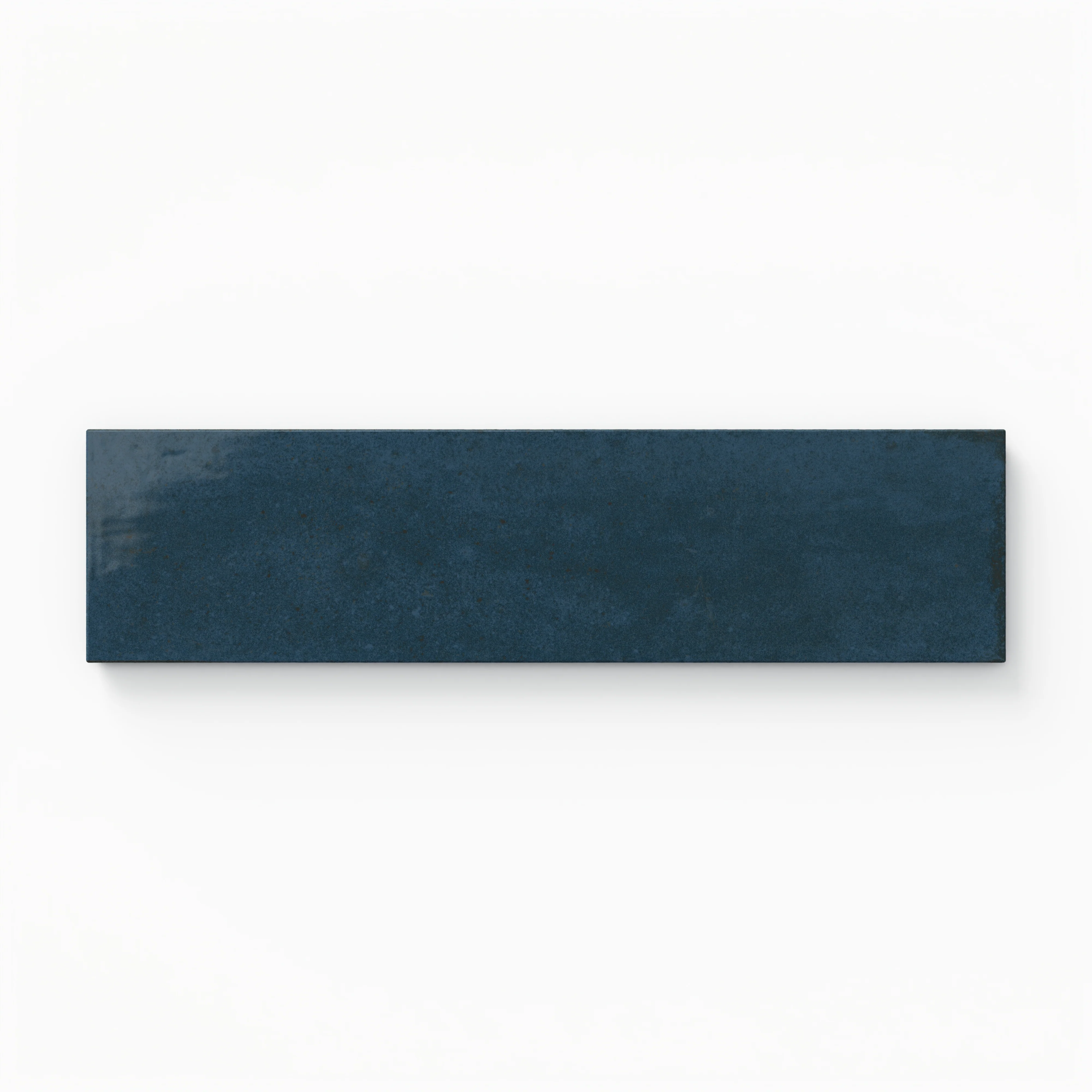 Makenna 3 x 11 Glossy Porcelain Tile in Indigo - Image 3