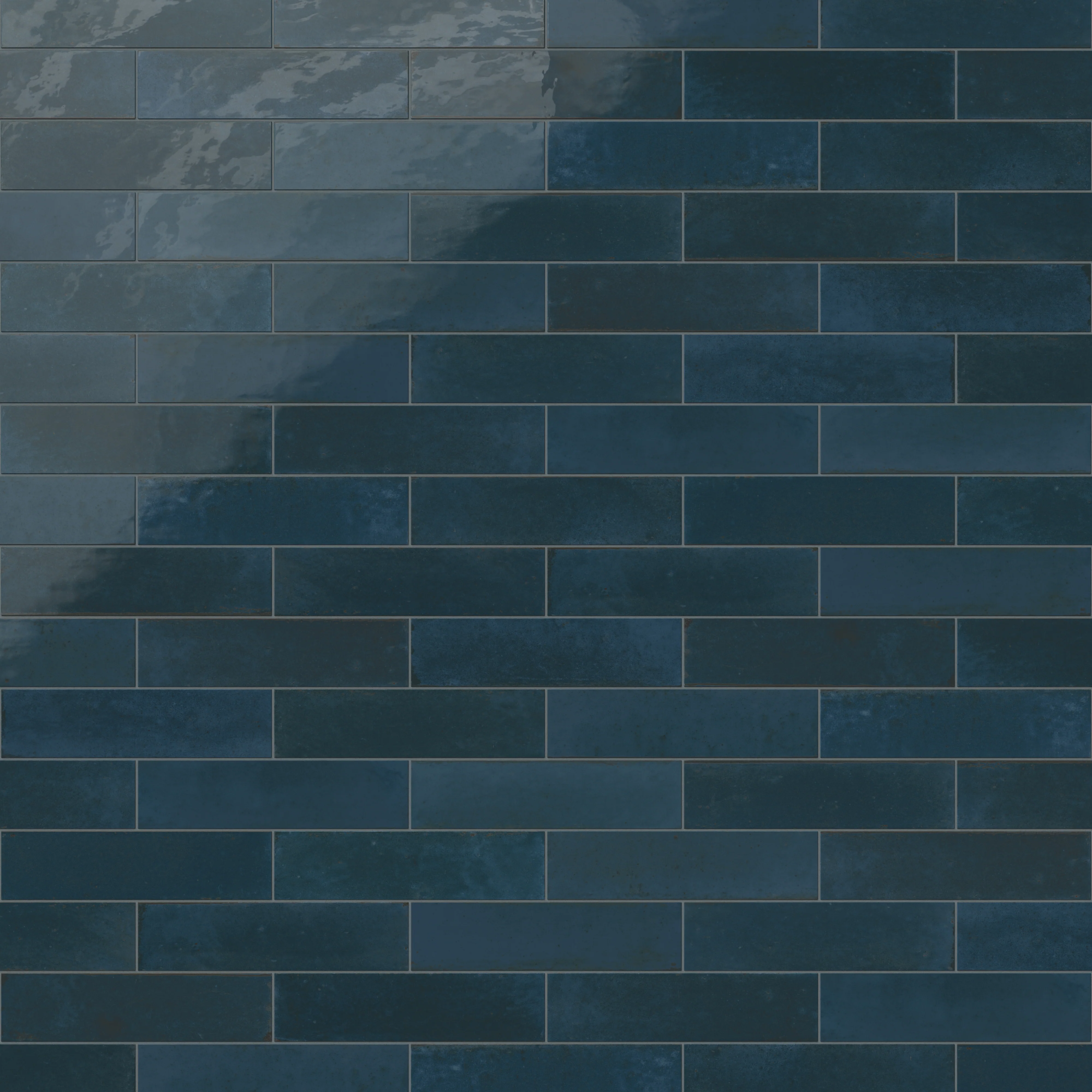 Makenna 3 x 11 Glossy Porcelain Tile in Indigo - Image 8
