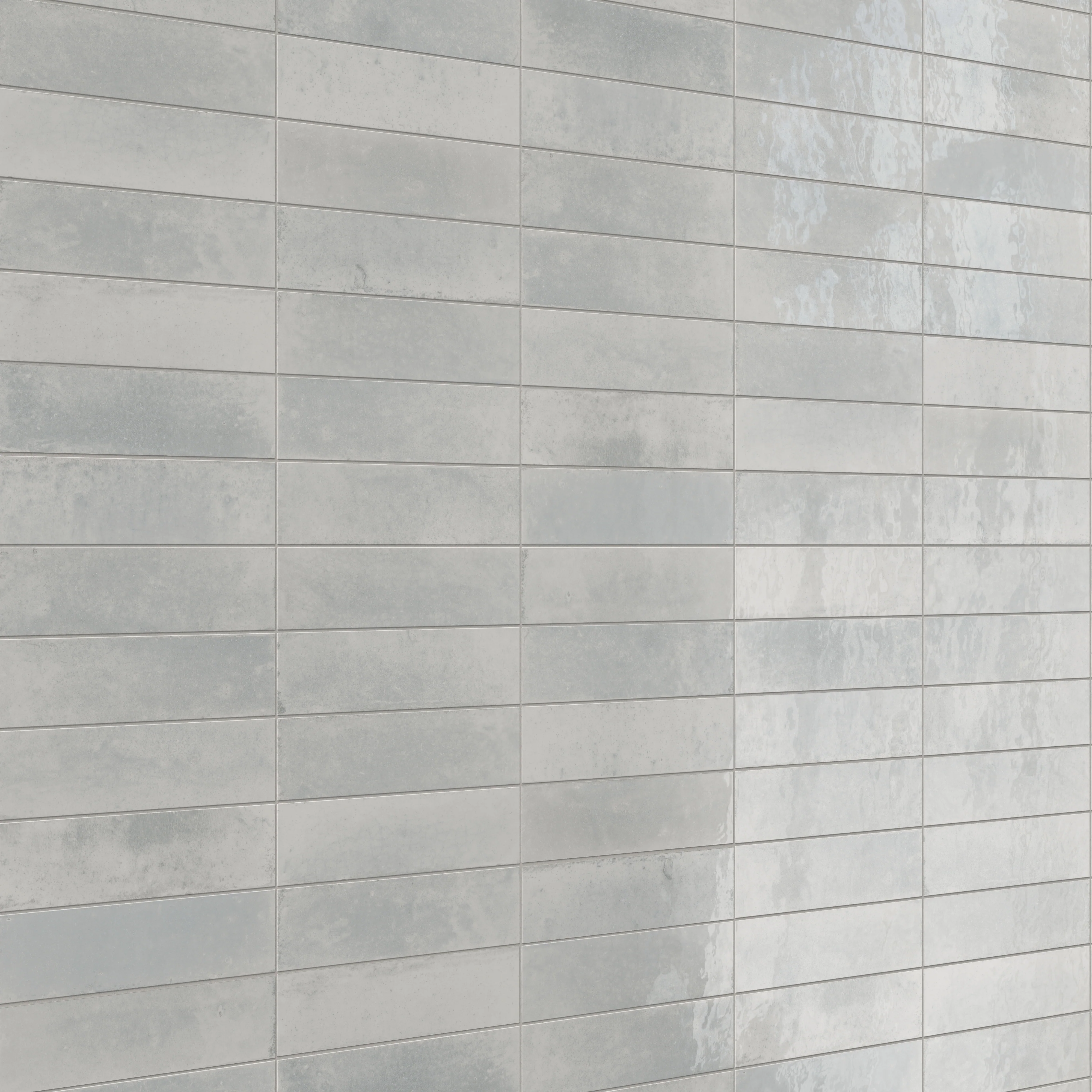 Makenna 3 x 11 Glossy Porcelain Tile in Pebble - Image 4