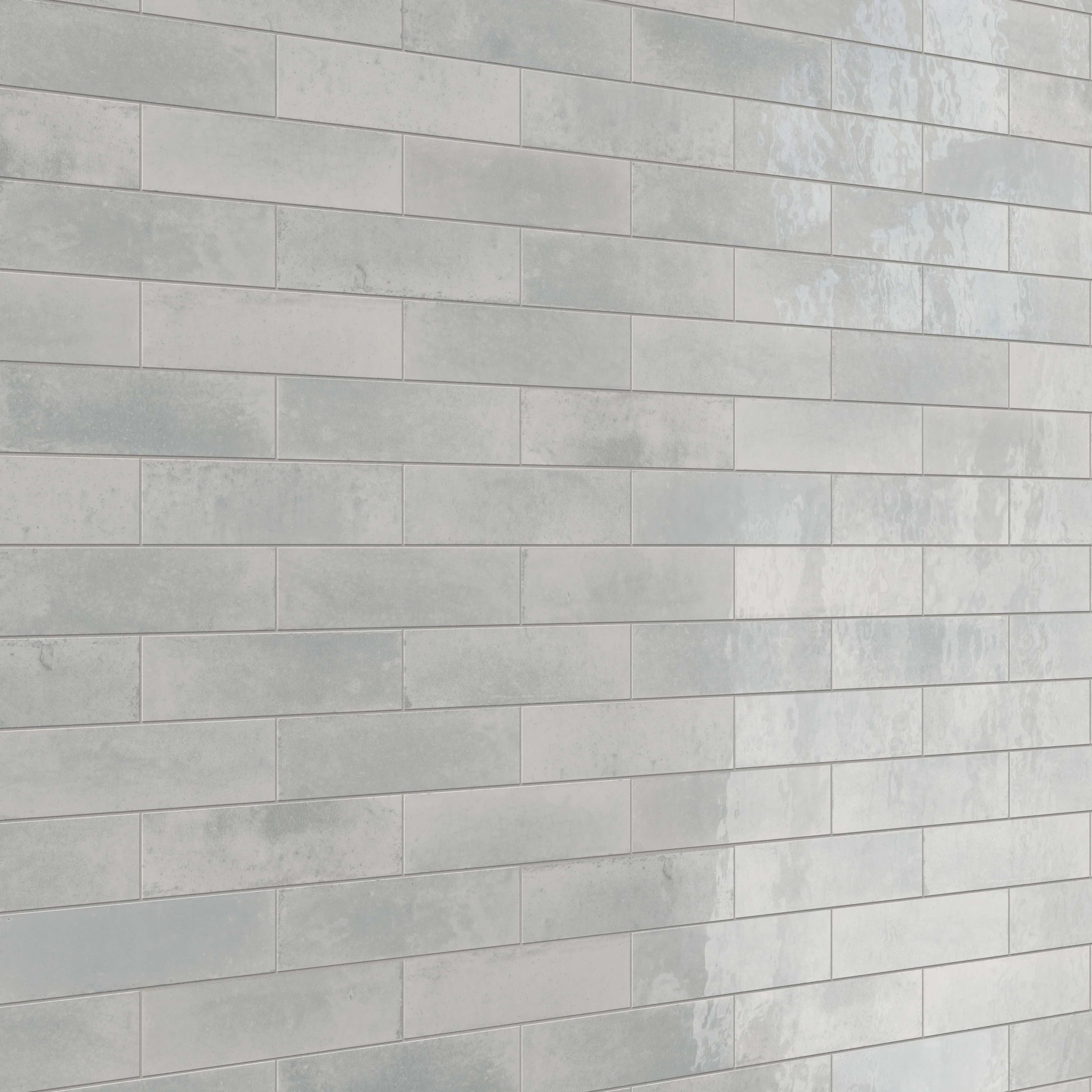 Makenna 3 x 11 Glossy Porcelain Tile in Pebble - Image 6