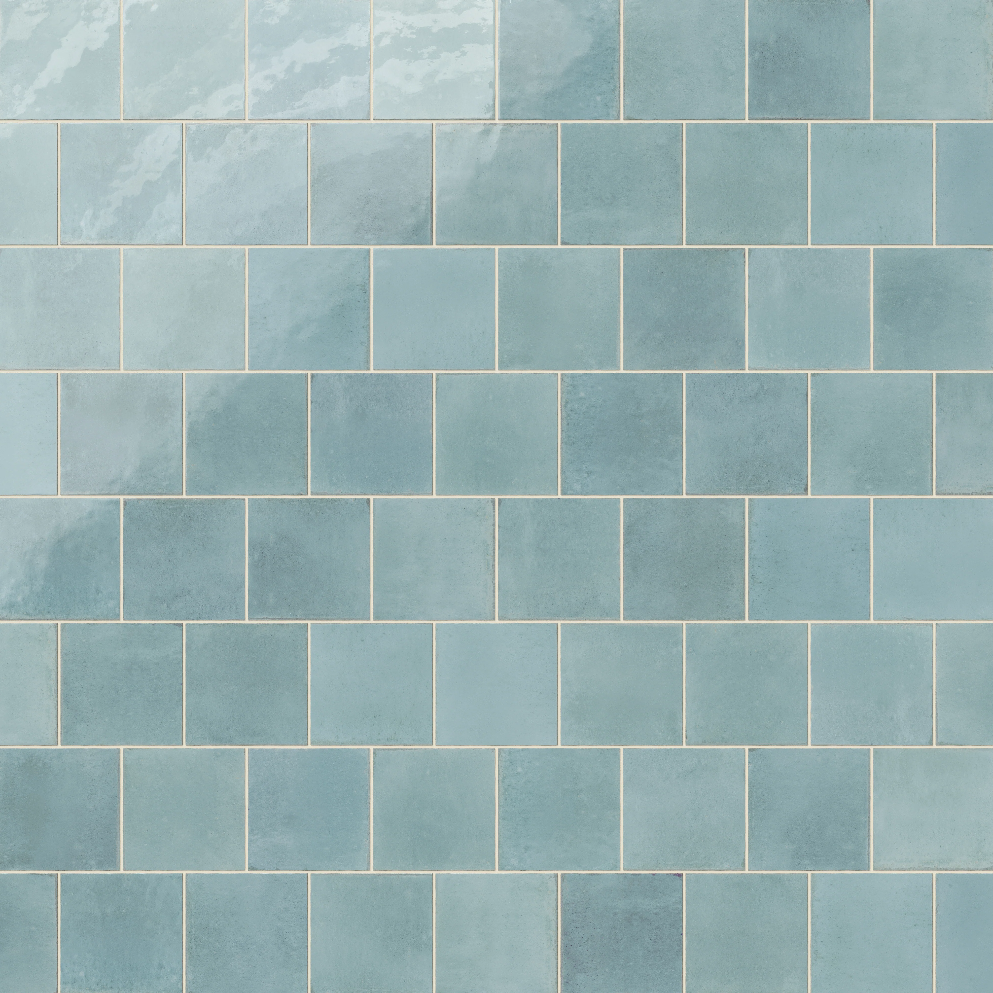 Makenna 6 x 6 Glossy Porcelain Tile in Agua - Image 8