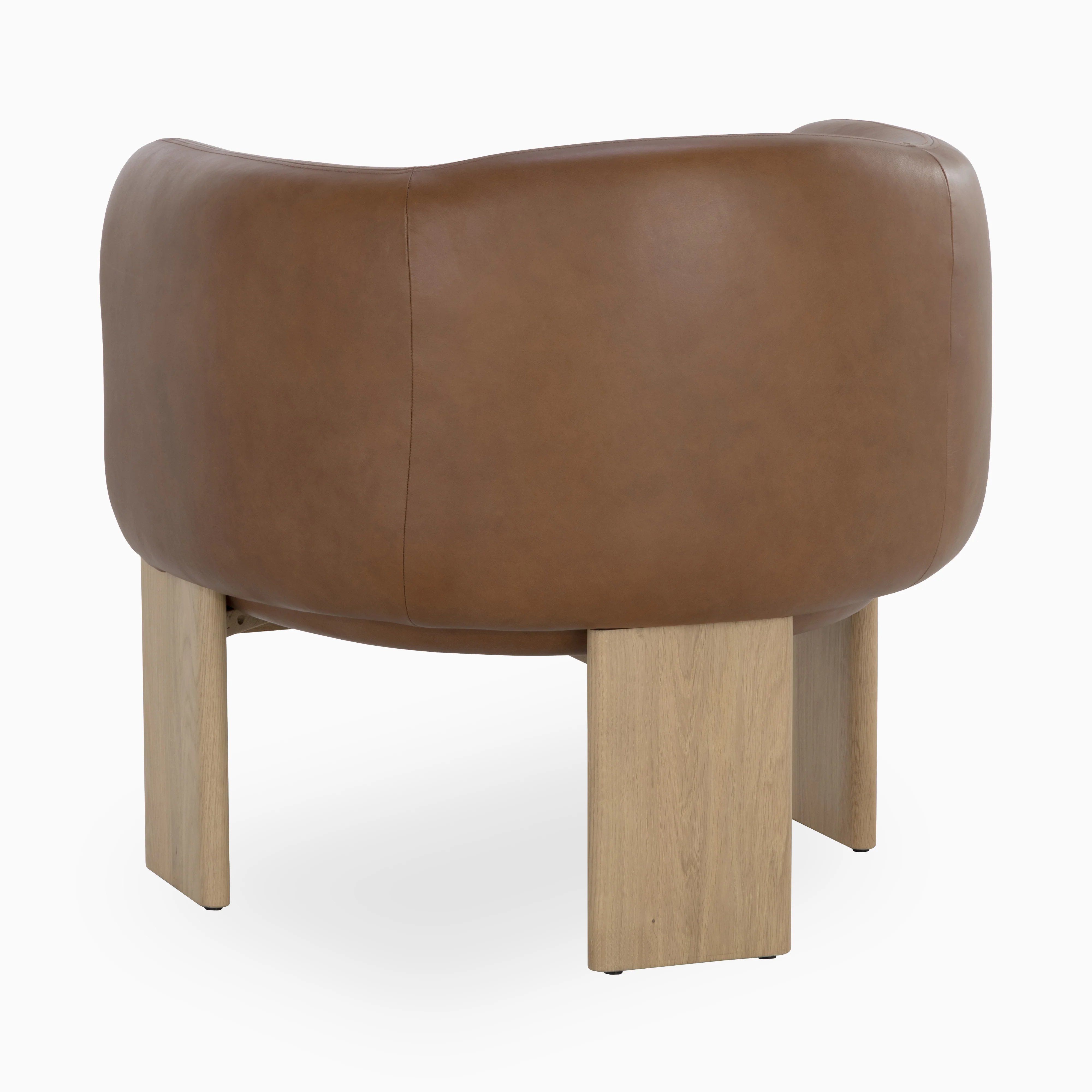 Malvian Lounge Chair in Brown - Image 4