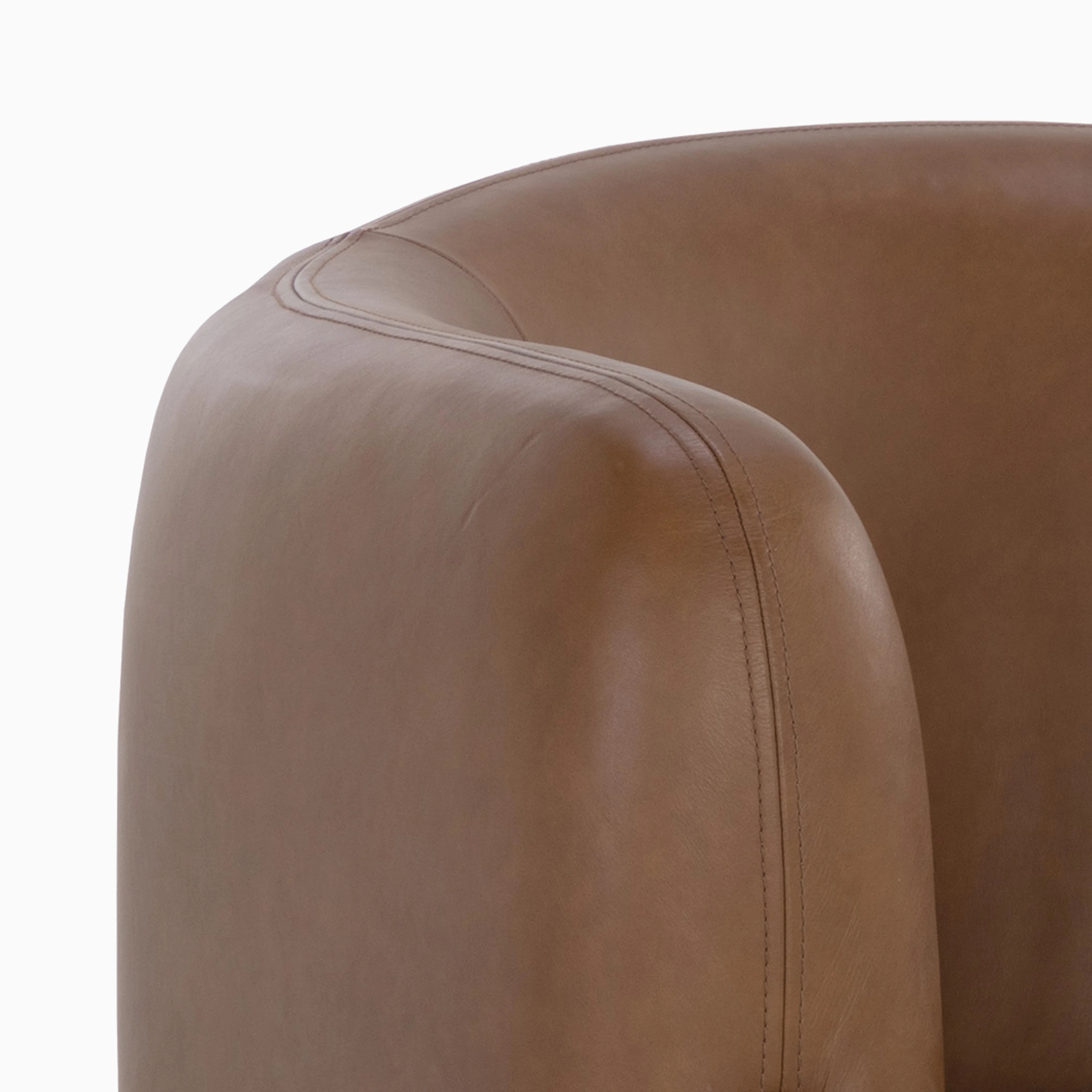 Malvian Lounge Chair in Brown - Image 6