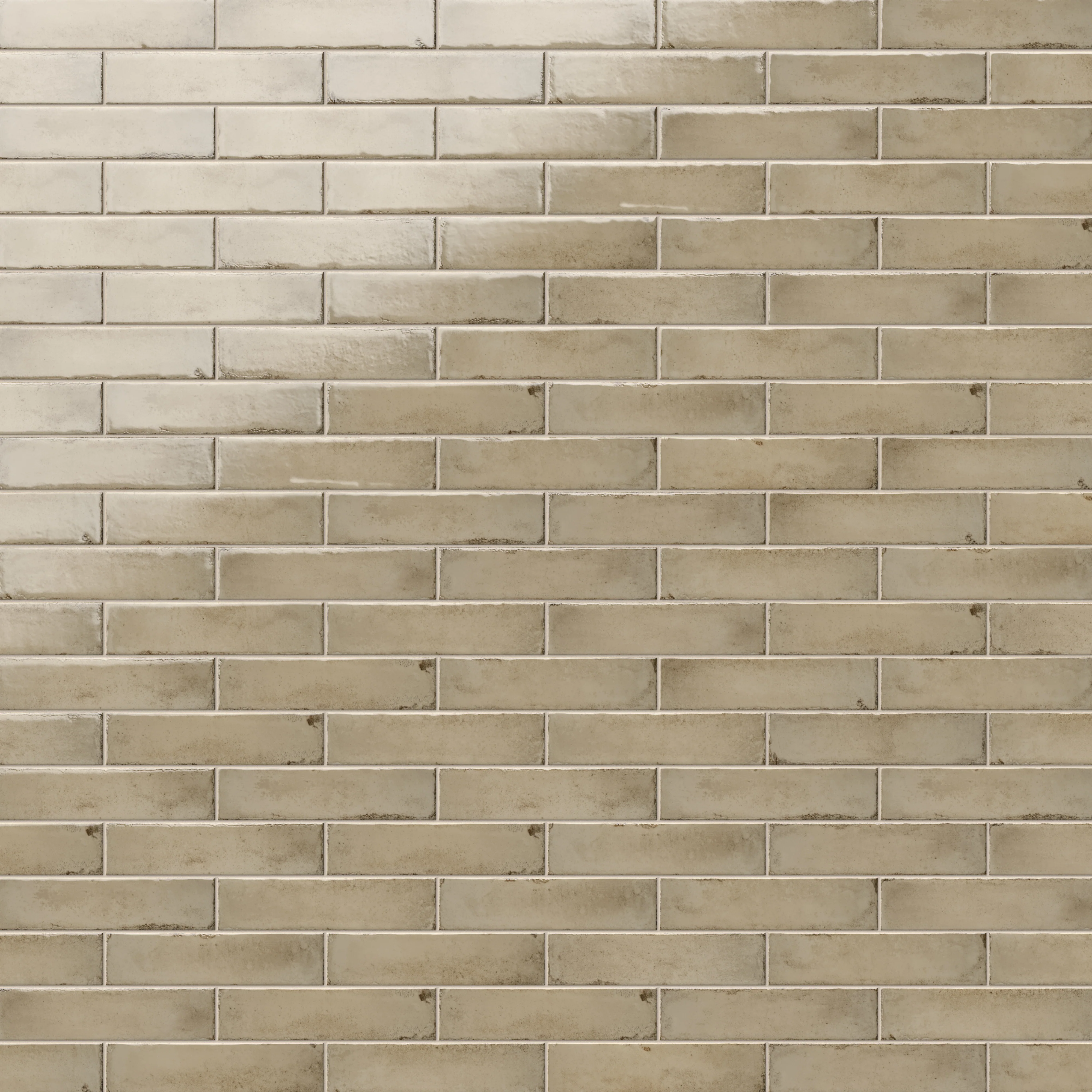 Mara 2 x 10 Glossy Ceramic Tile in Chicory Greige - Image 7