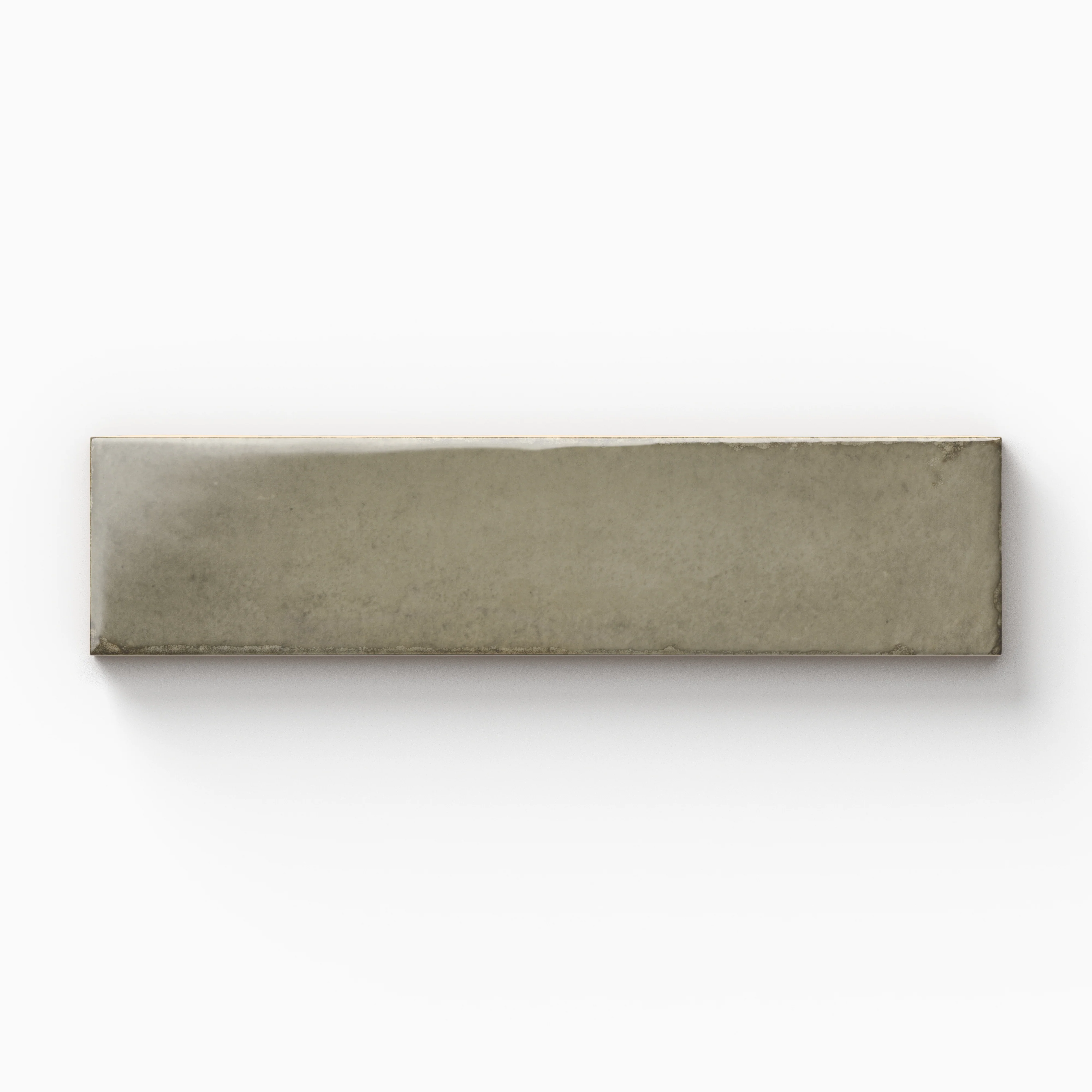 Mara 2 x 10 Glossy Ceramic Tile in Natural Grey - Image 4