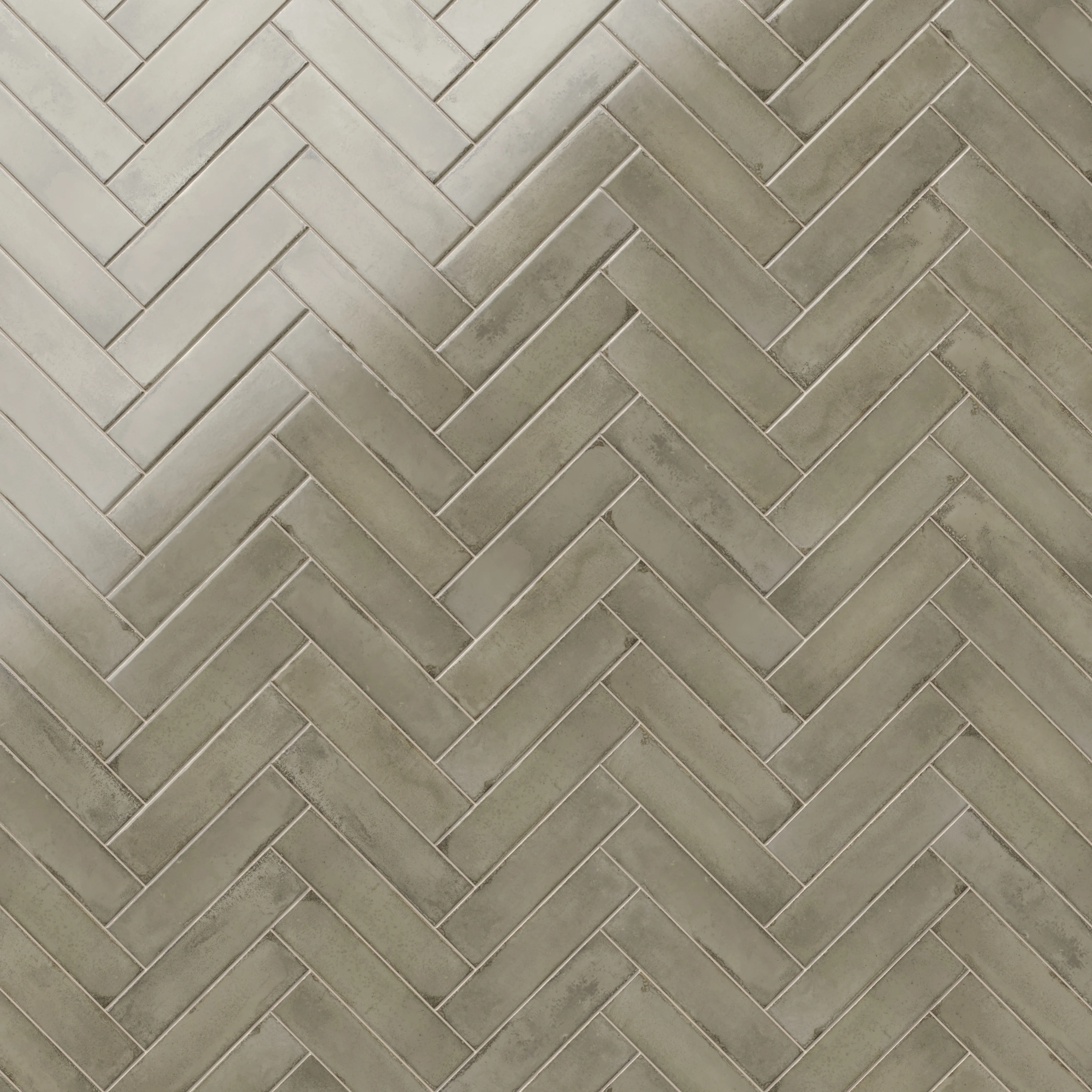 Mara 2 x 10 Glossy Ceramic Tile in Natural Grey - Image 8