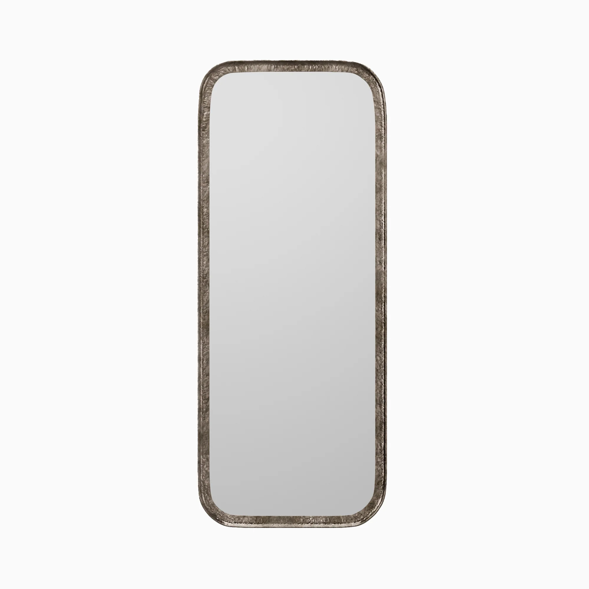 Maravine Mirror in Silver Leaf