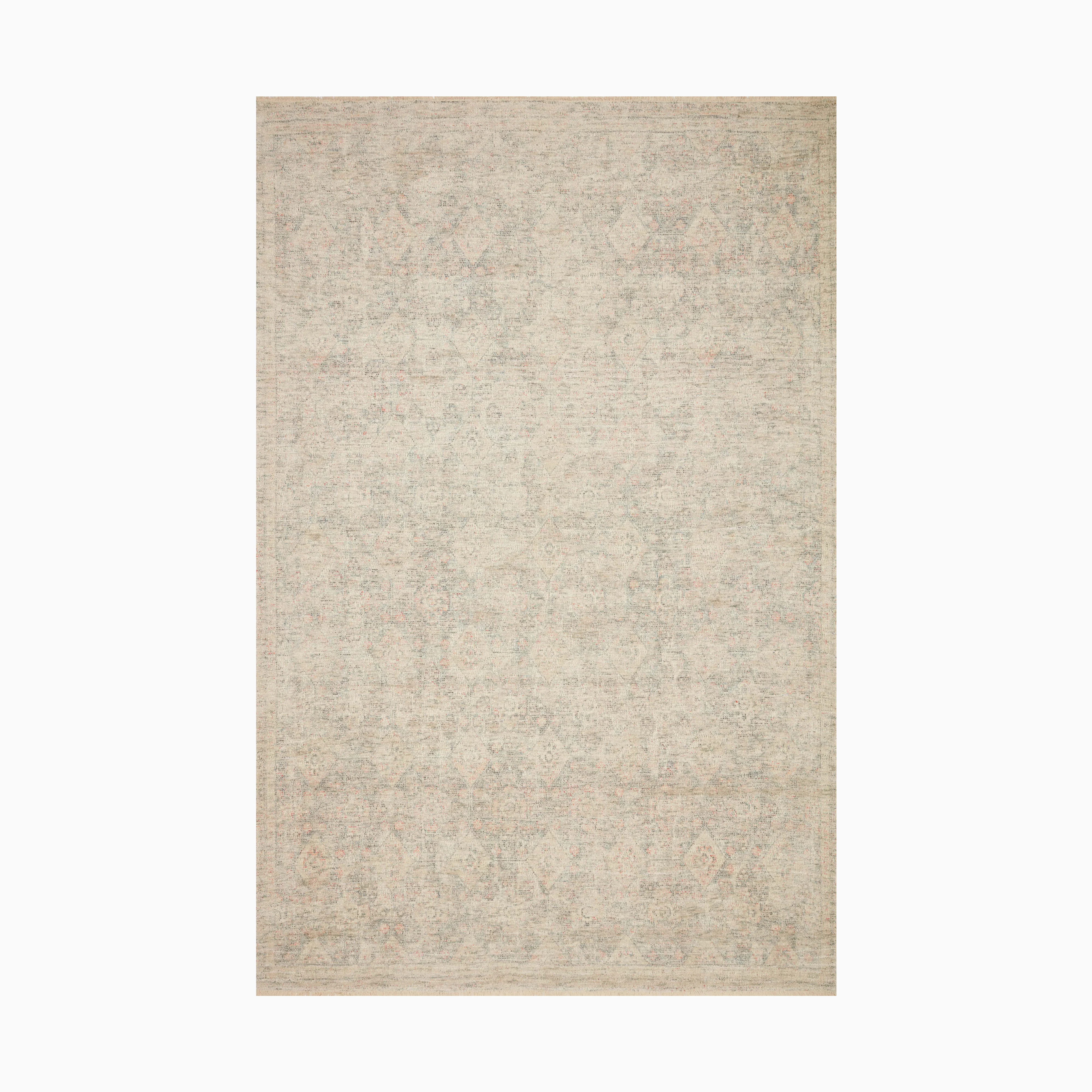 Marcela Cotton Rug in Lake / Spice