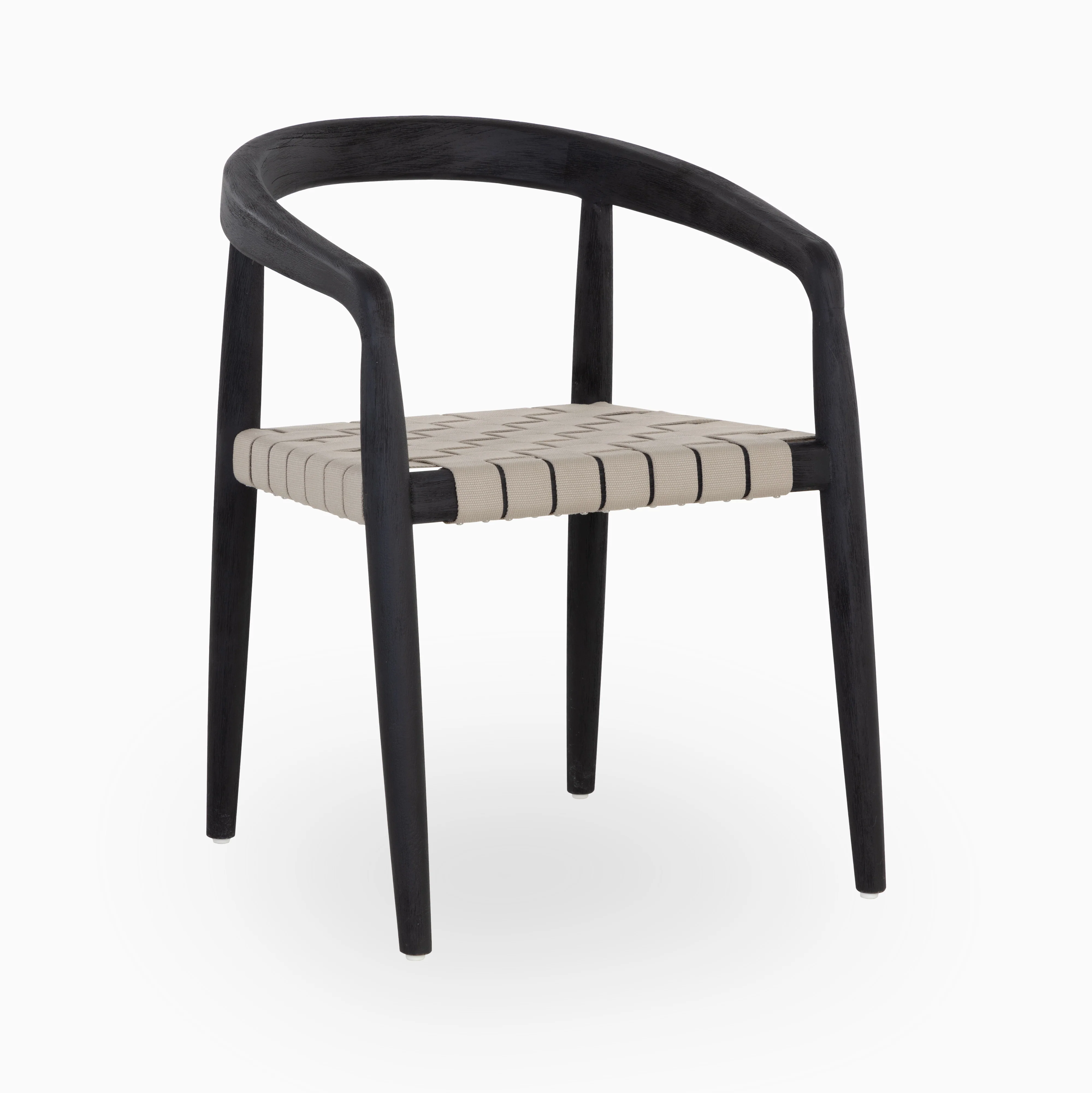 Marek Outdoor Dining Chair in Grey