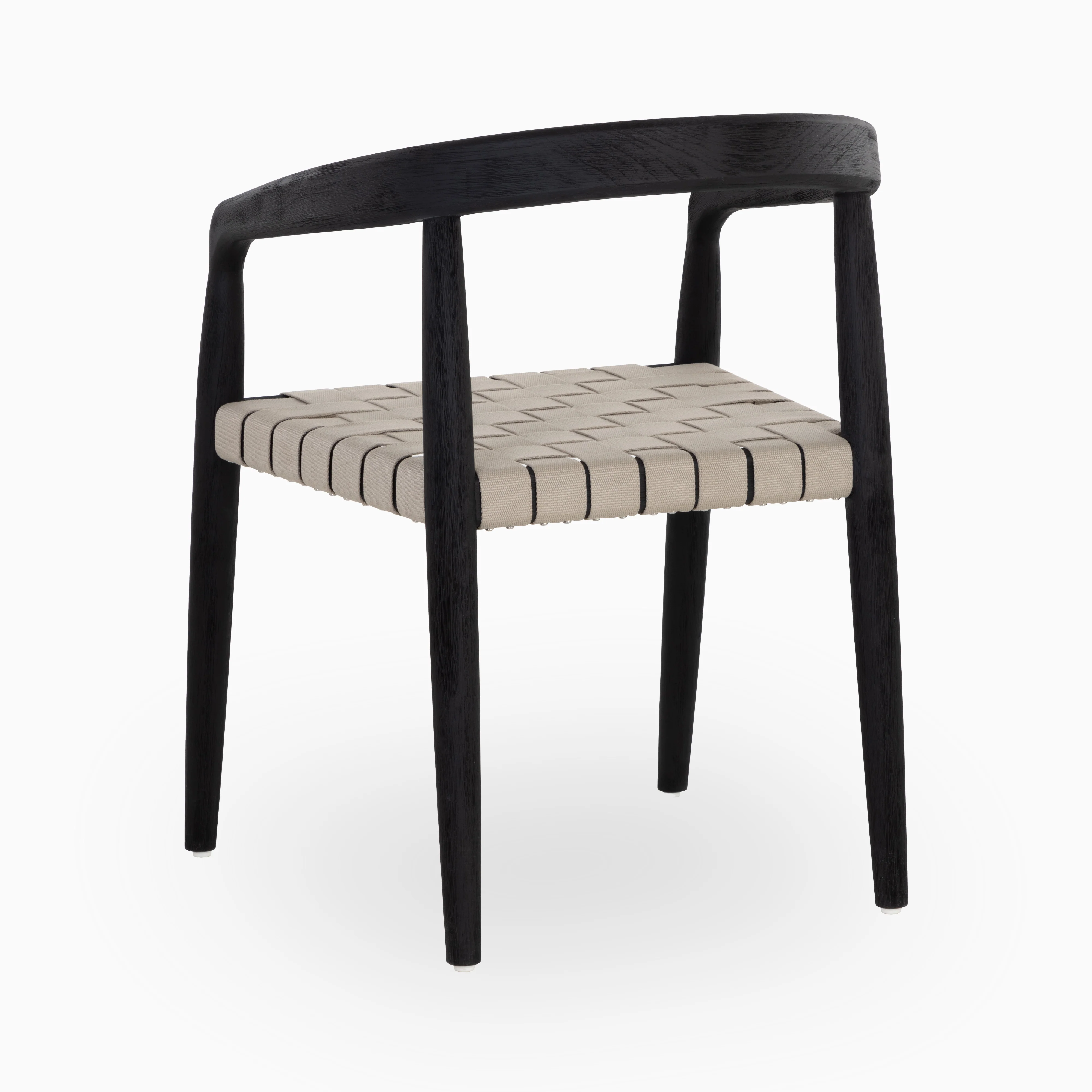 Marek Outdoor Dining Chair in Grey - Image 4