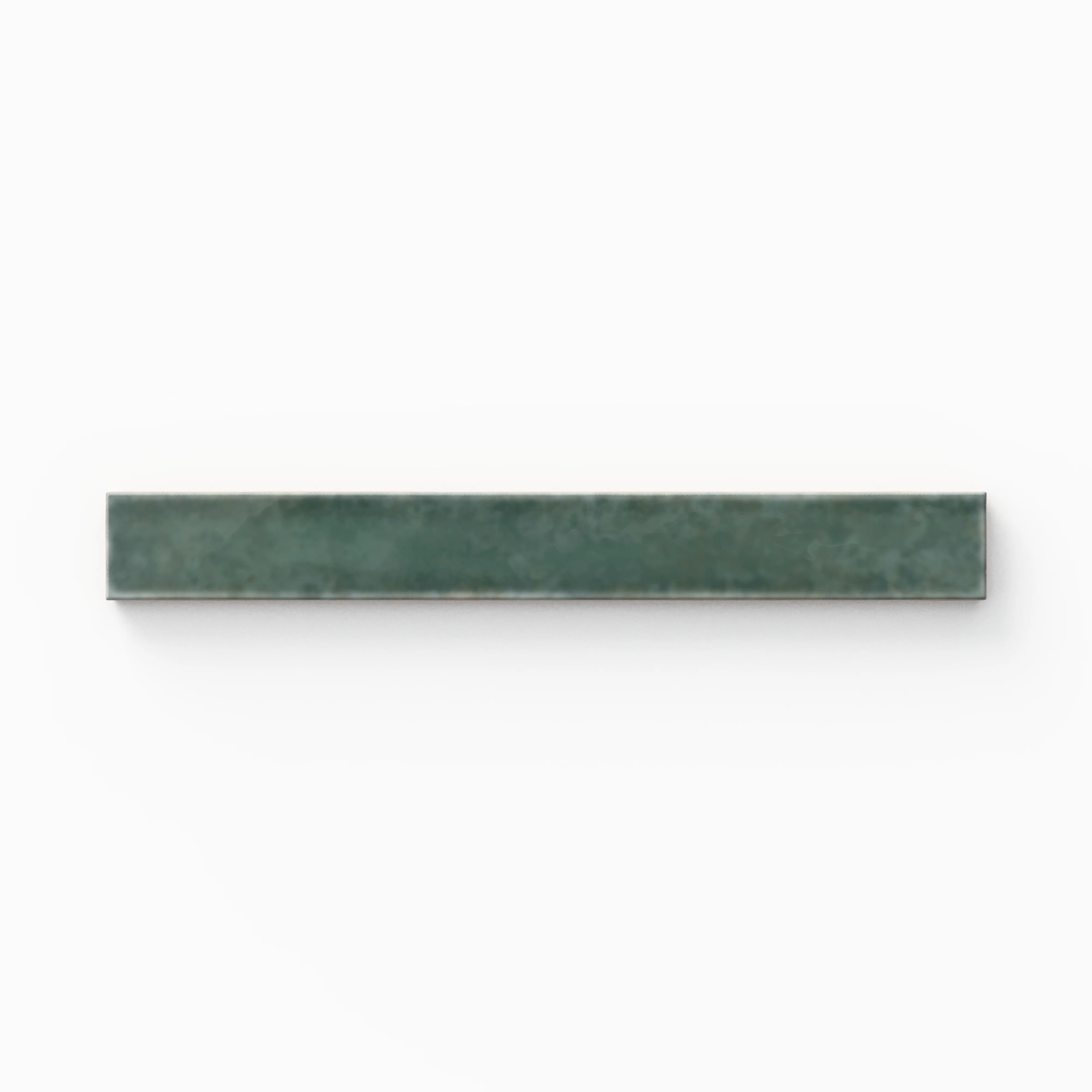 Mariel 1 x 12 Glossy Porcelain Subway Tile in Forest - Image 3