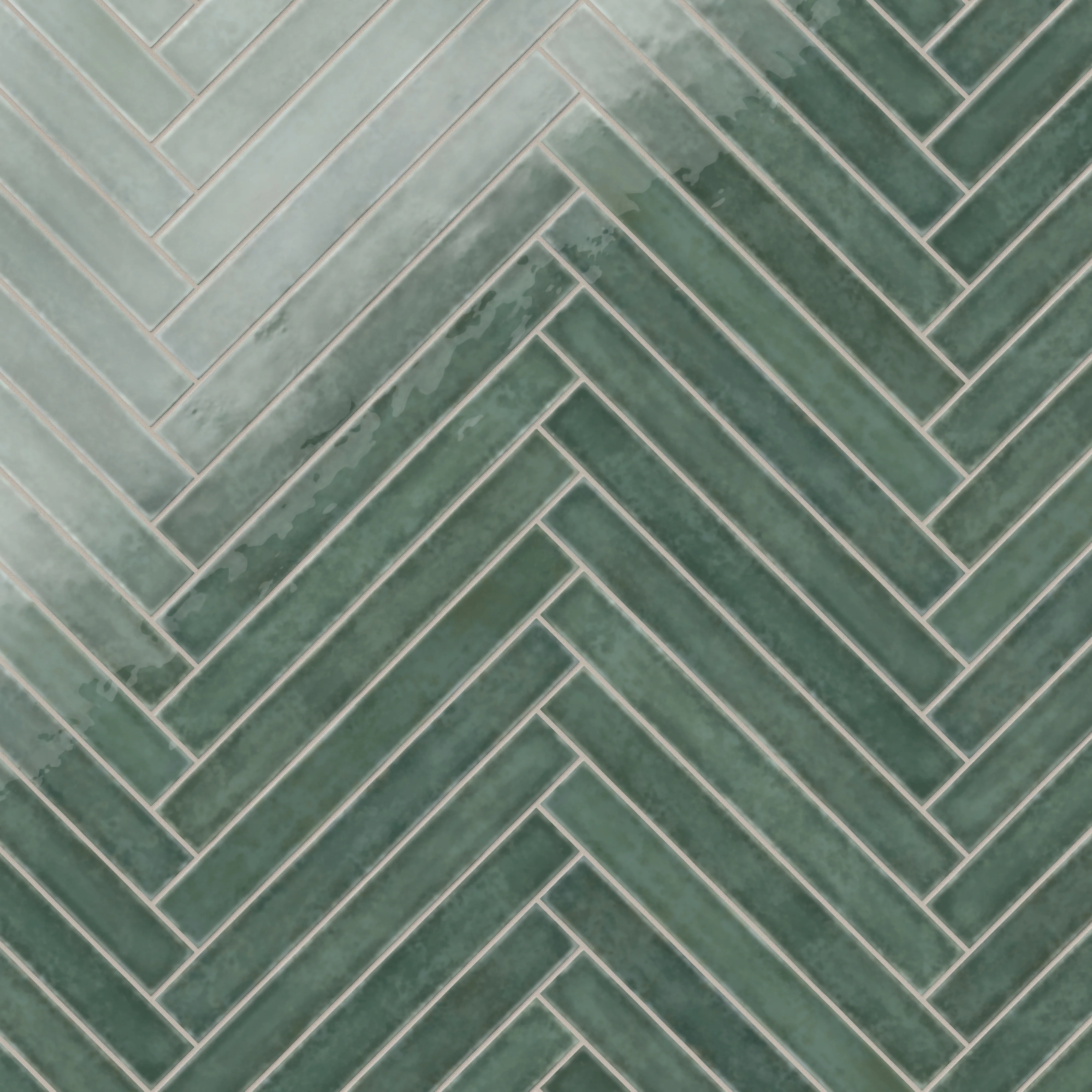 Mariel 1 x 12 Glossy Porcelain Subway Tile in Forest - Image 7