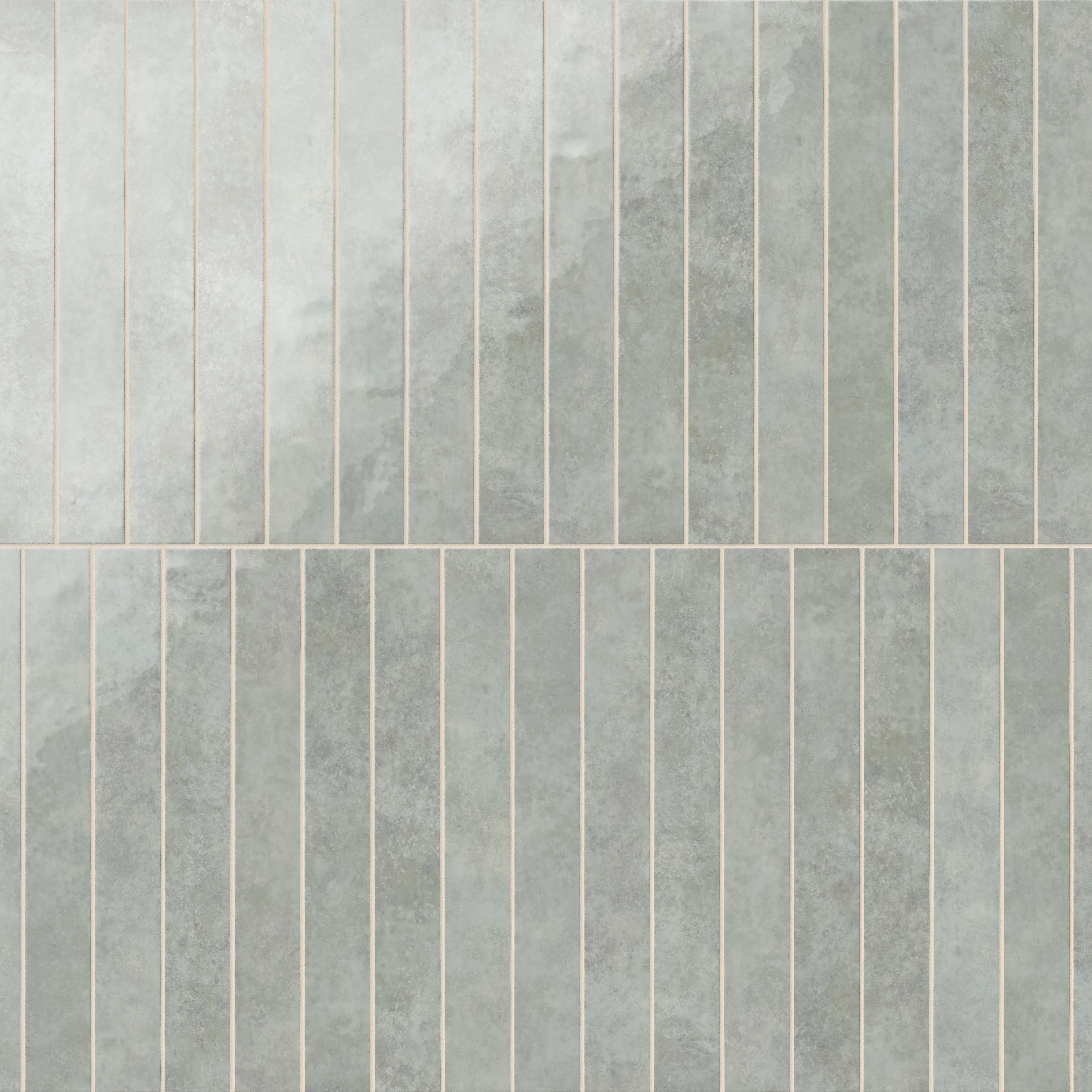Mariel 1 x 12 Glossy Porcelain Tile in Opal Blue - Image 6