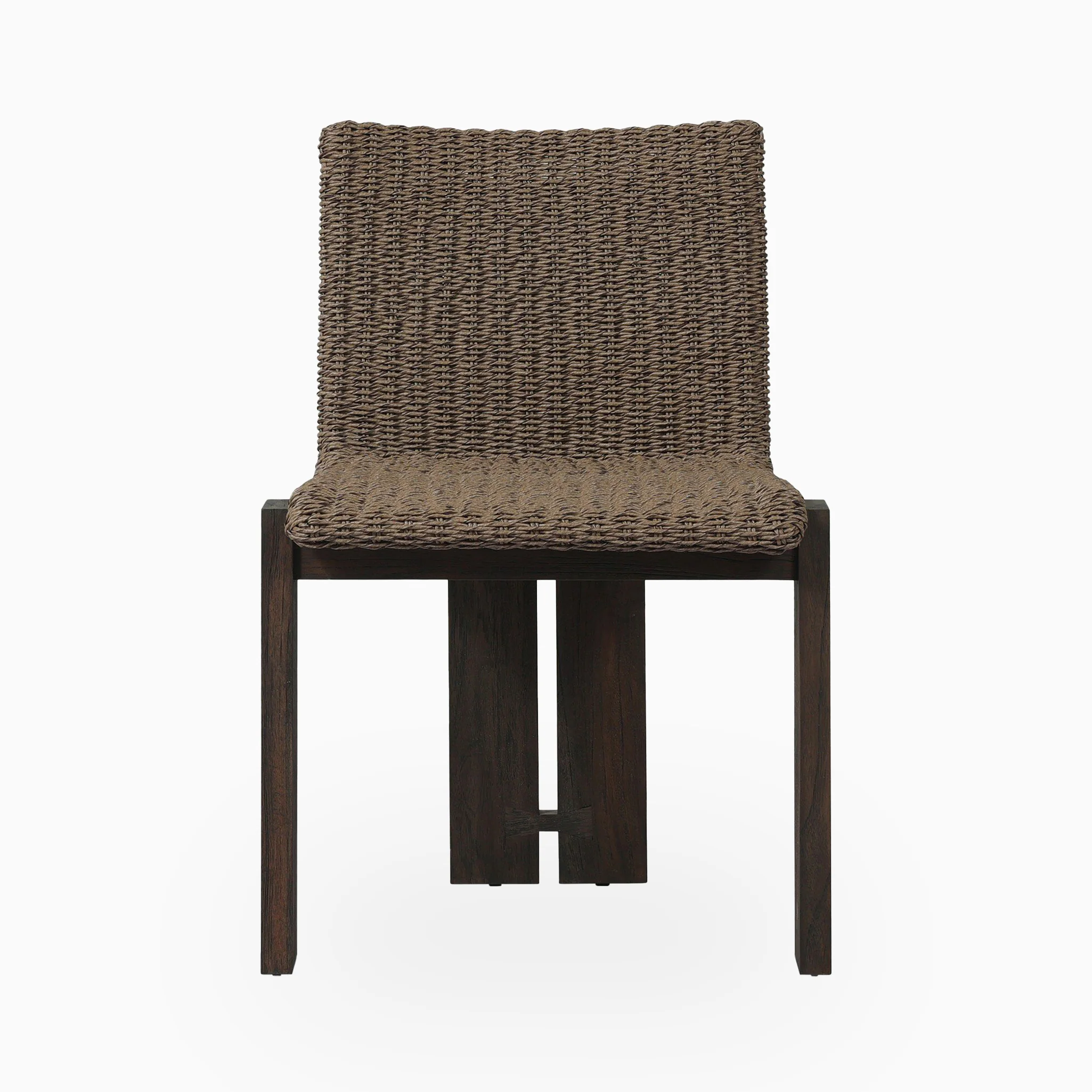 Marinell Outdoor Dining Chair in Faux Dark Hyacinth