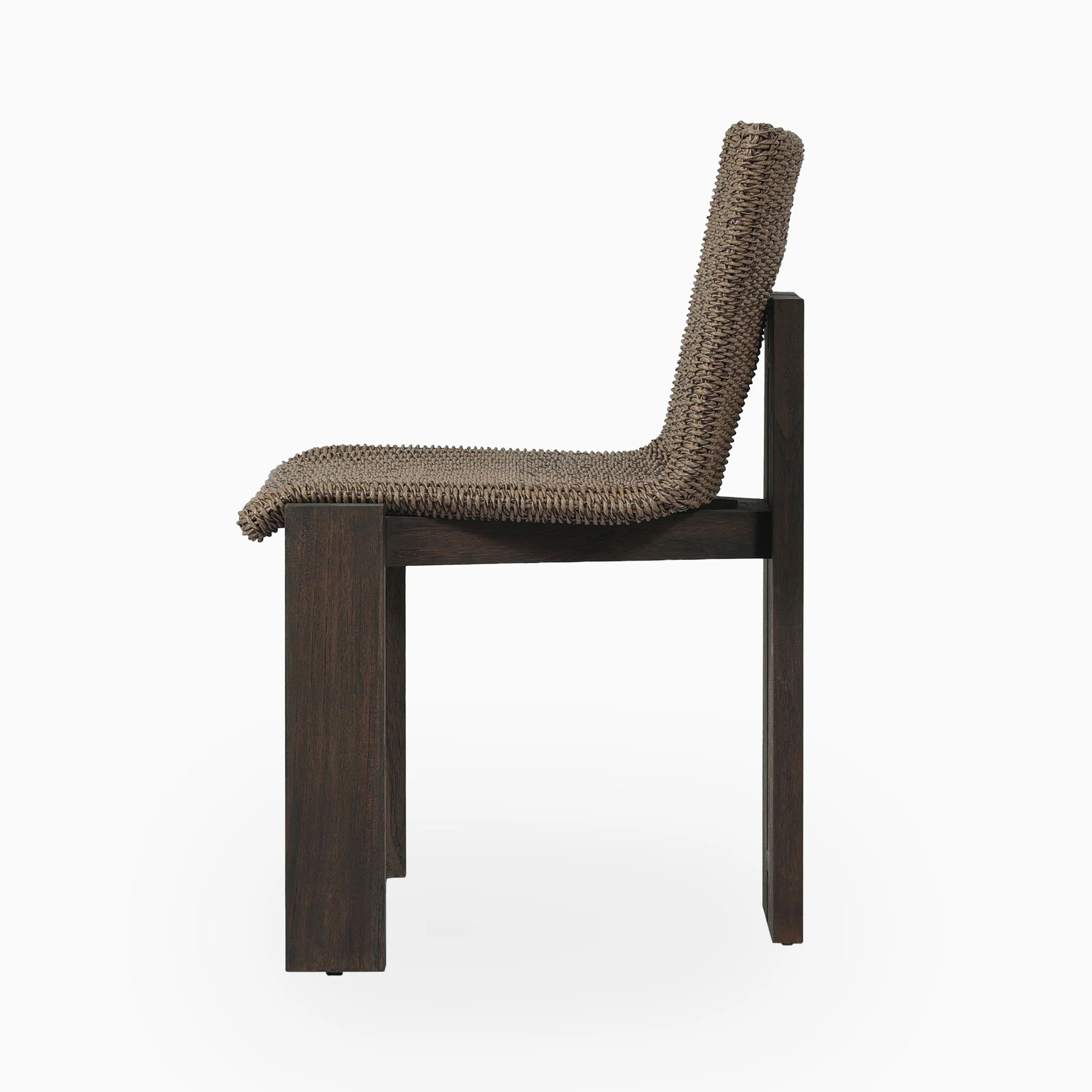 Marinell Outdoor Dining Chair in Faux Dark Hyacinth - Image 3