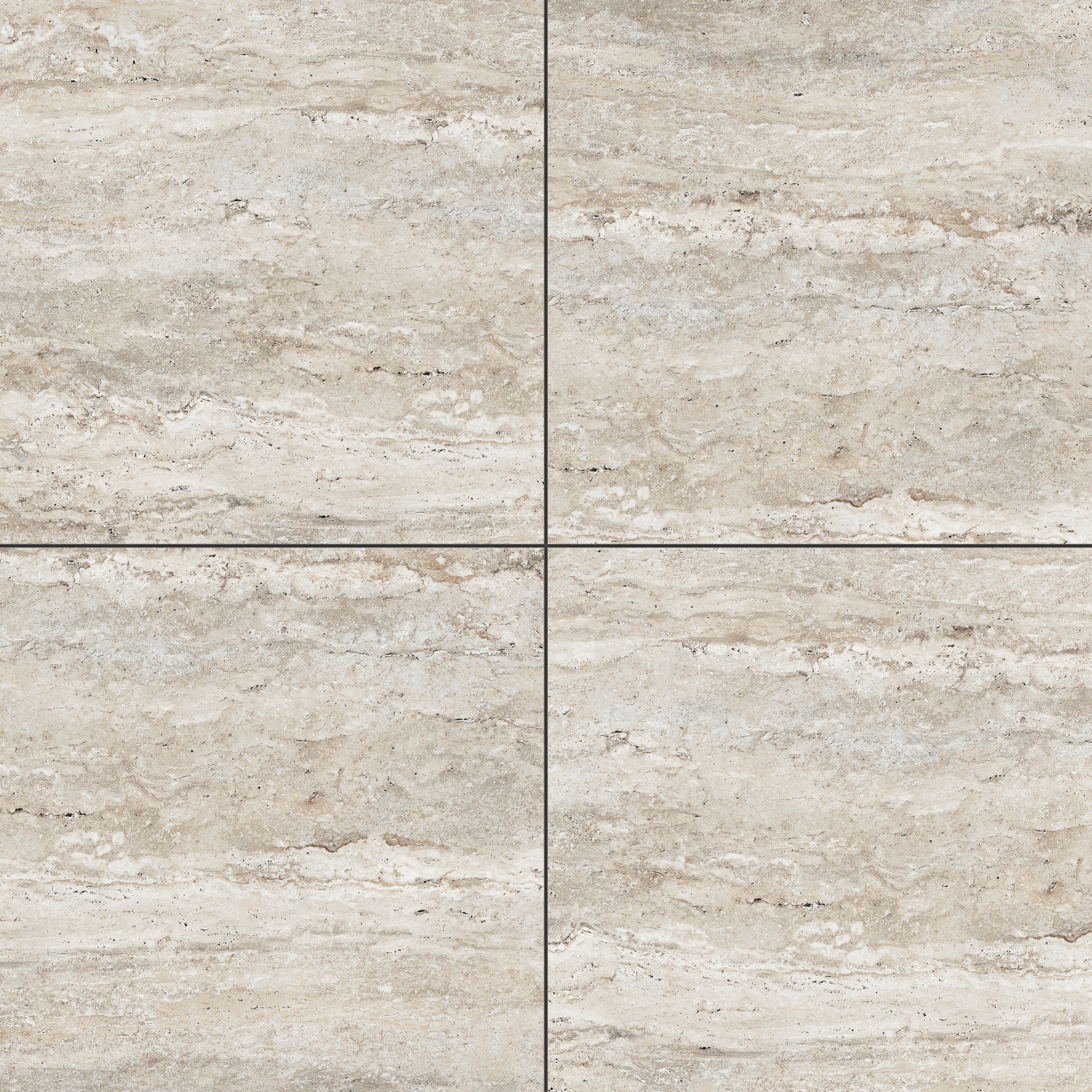 Marlow 24 x 24 Grip Porcelain 2cm Paver Tile in Silver