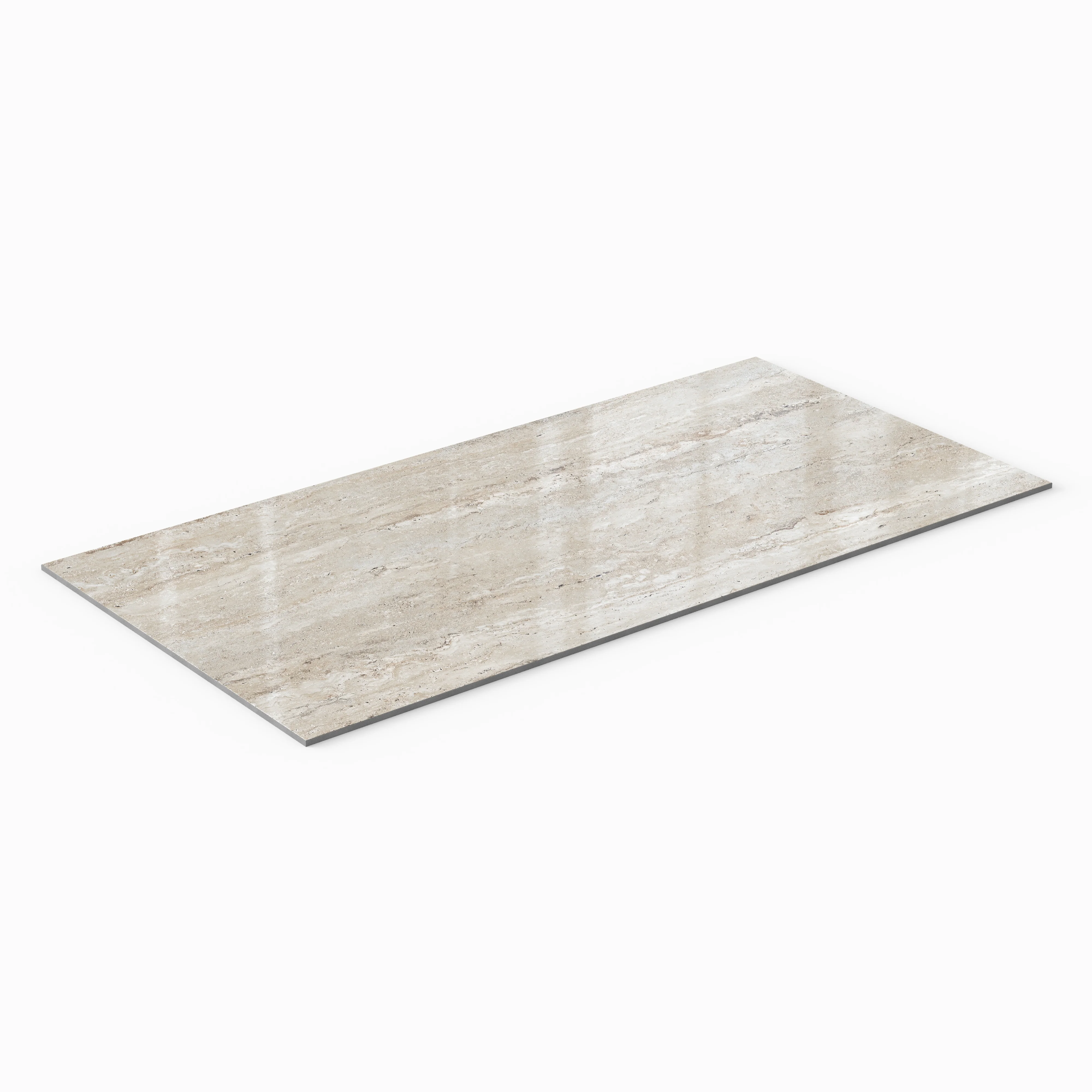 Marlow 24 x 48 Polished Porcelain Tile in Silver - Image 4