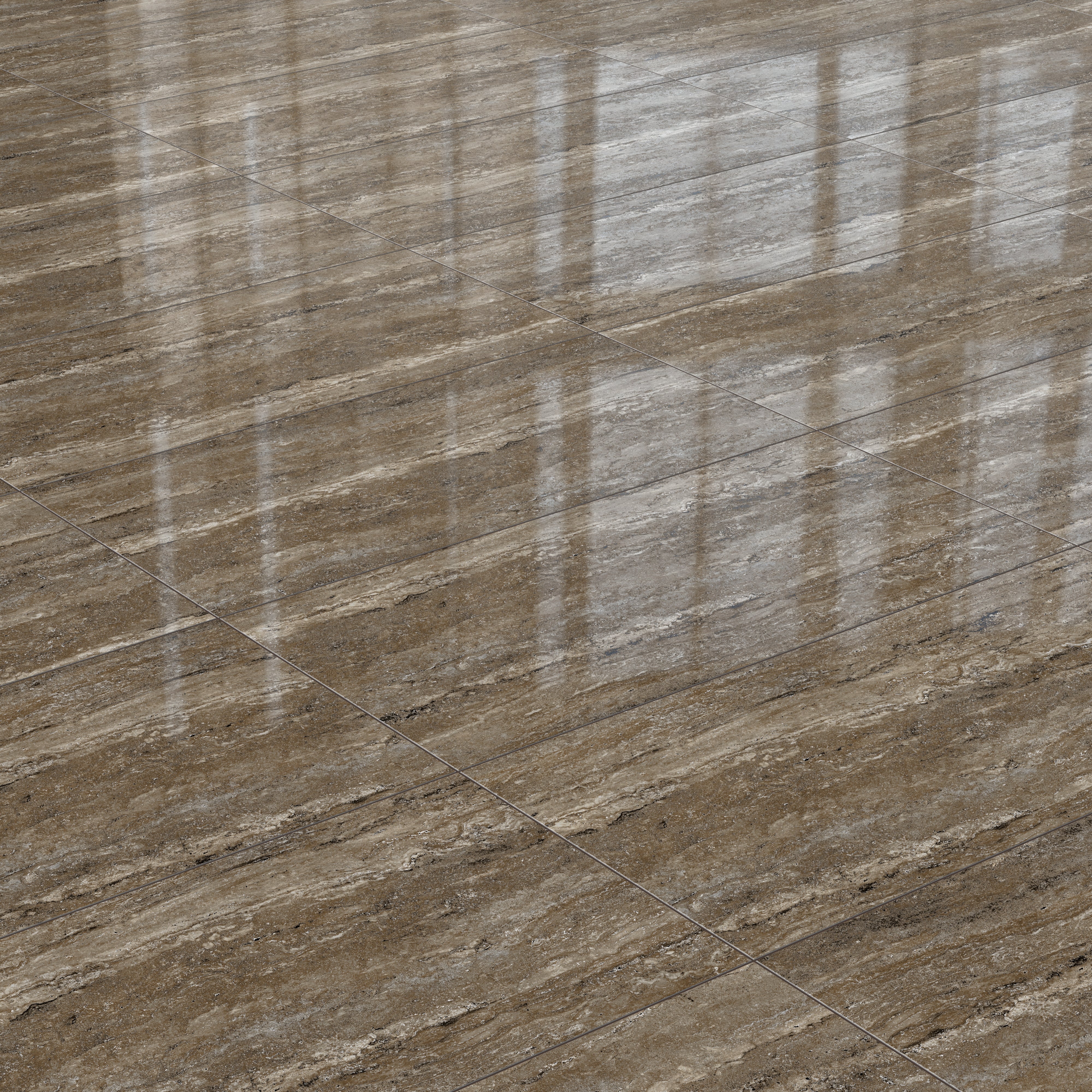 Marlow 24 x 48 Polished Porcelain Tile in Titanium - Image 5