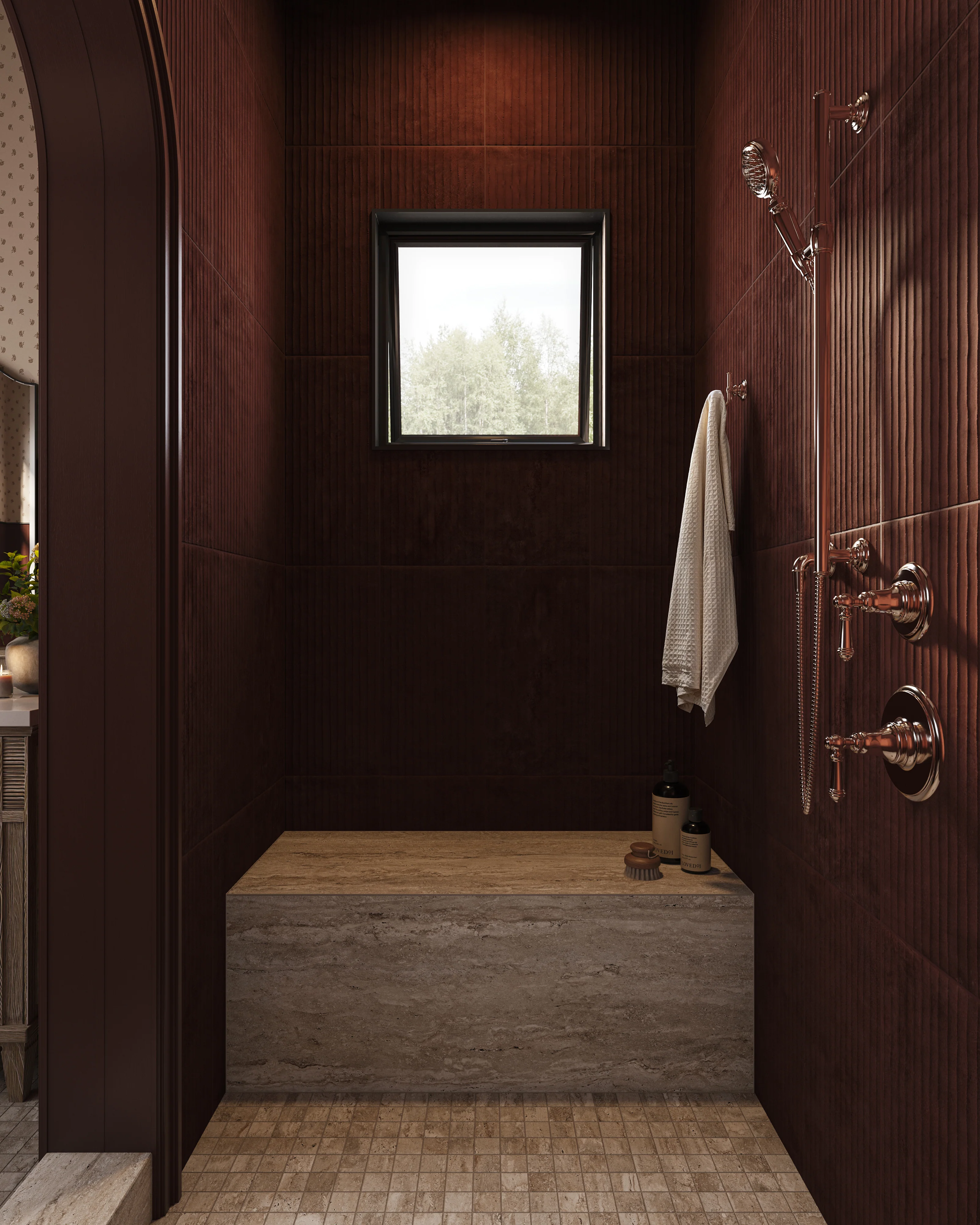 Marlow 2 x 2 Matte Porcelain Mosaic Tile in Silver - Image 7