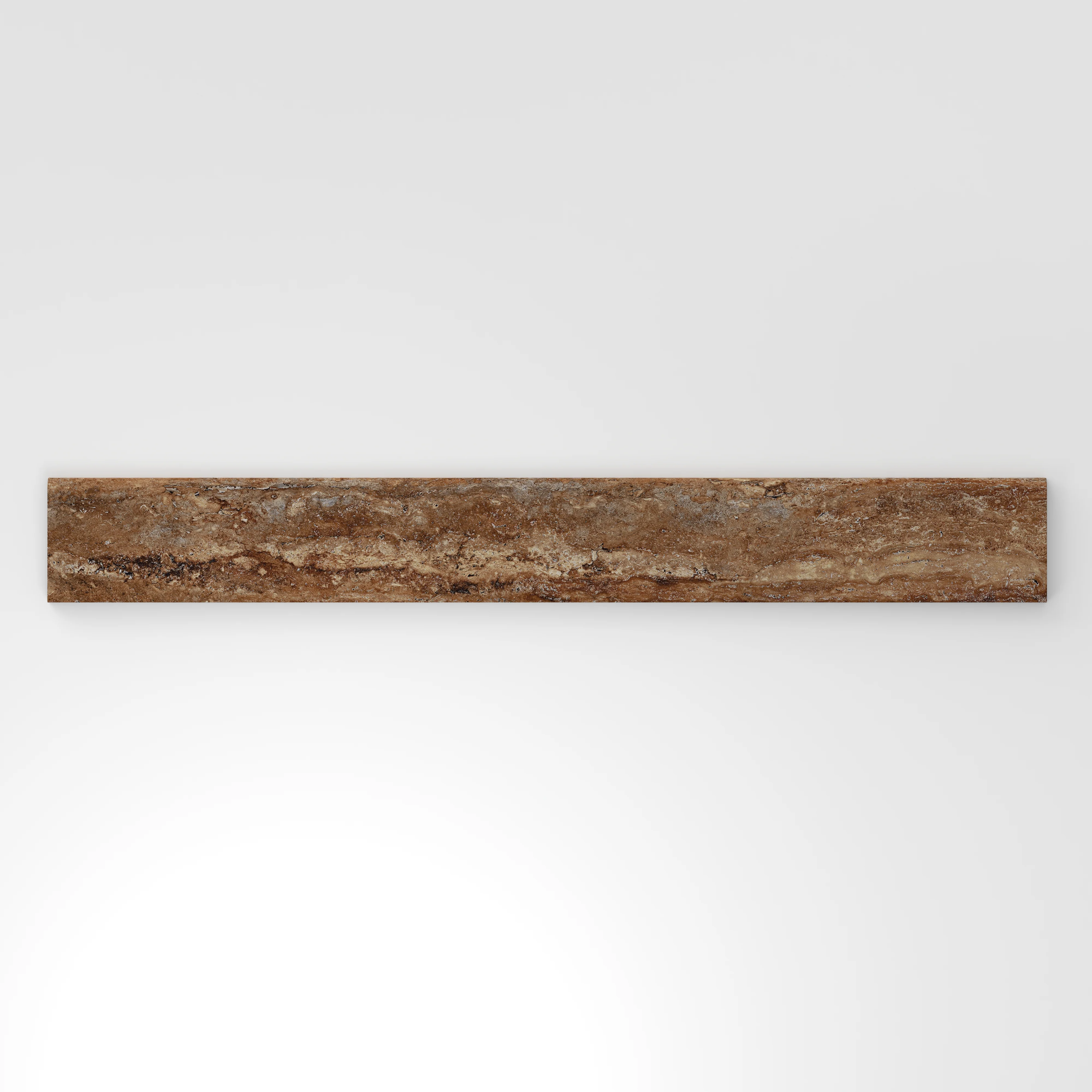 Marlow 3 x 24 Matte Porcelain Bullnose Tile in Bold