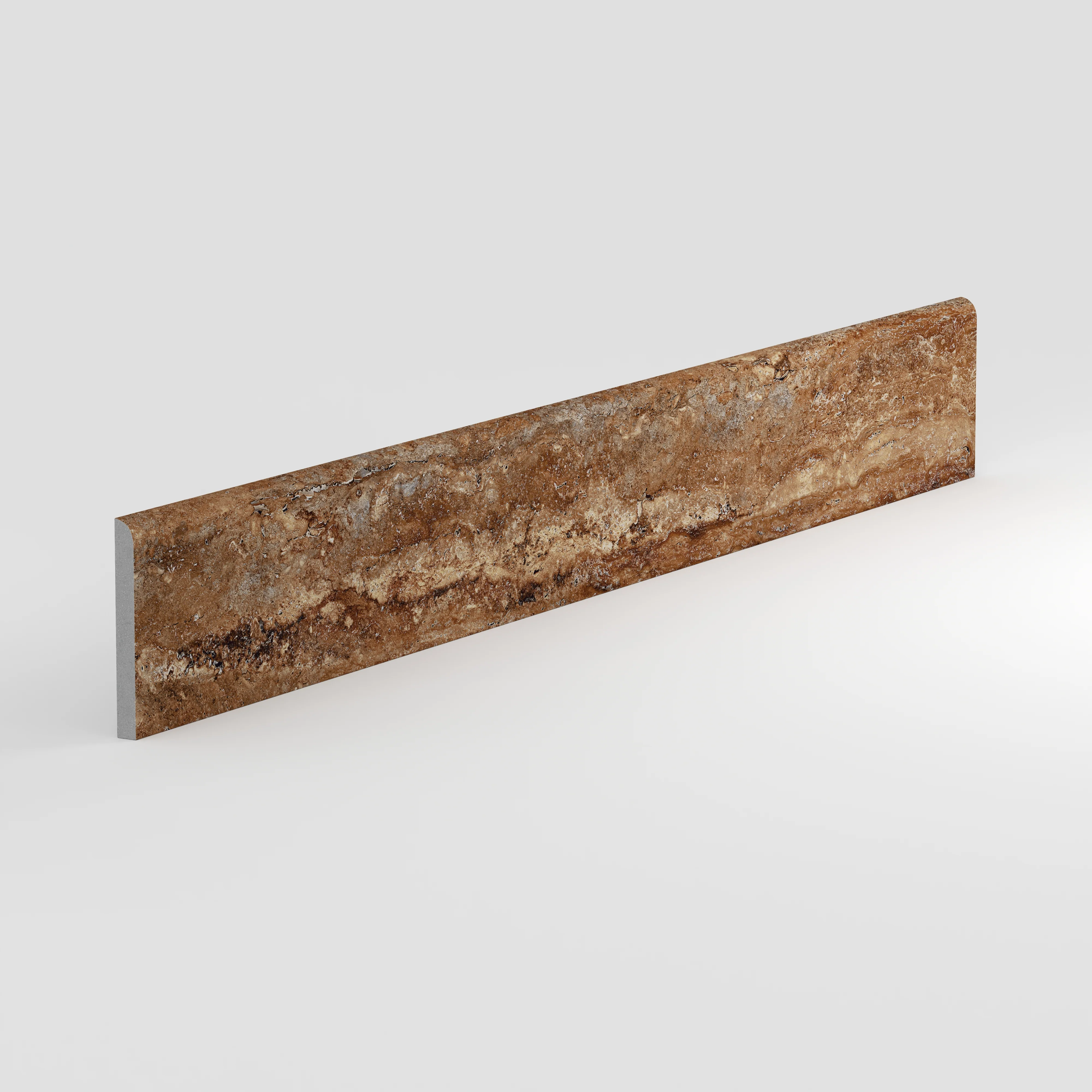 Marlow 3 x 24 Matte Porcelain Bullnose Tile in Bold - Image 2