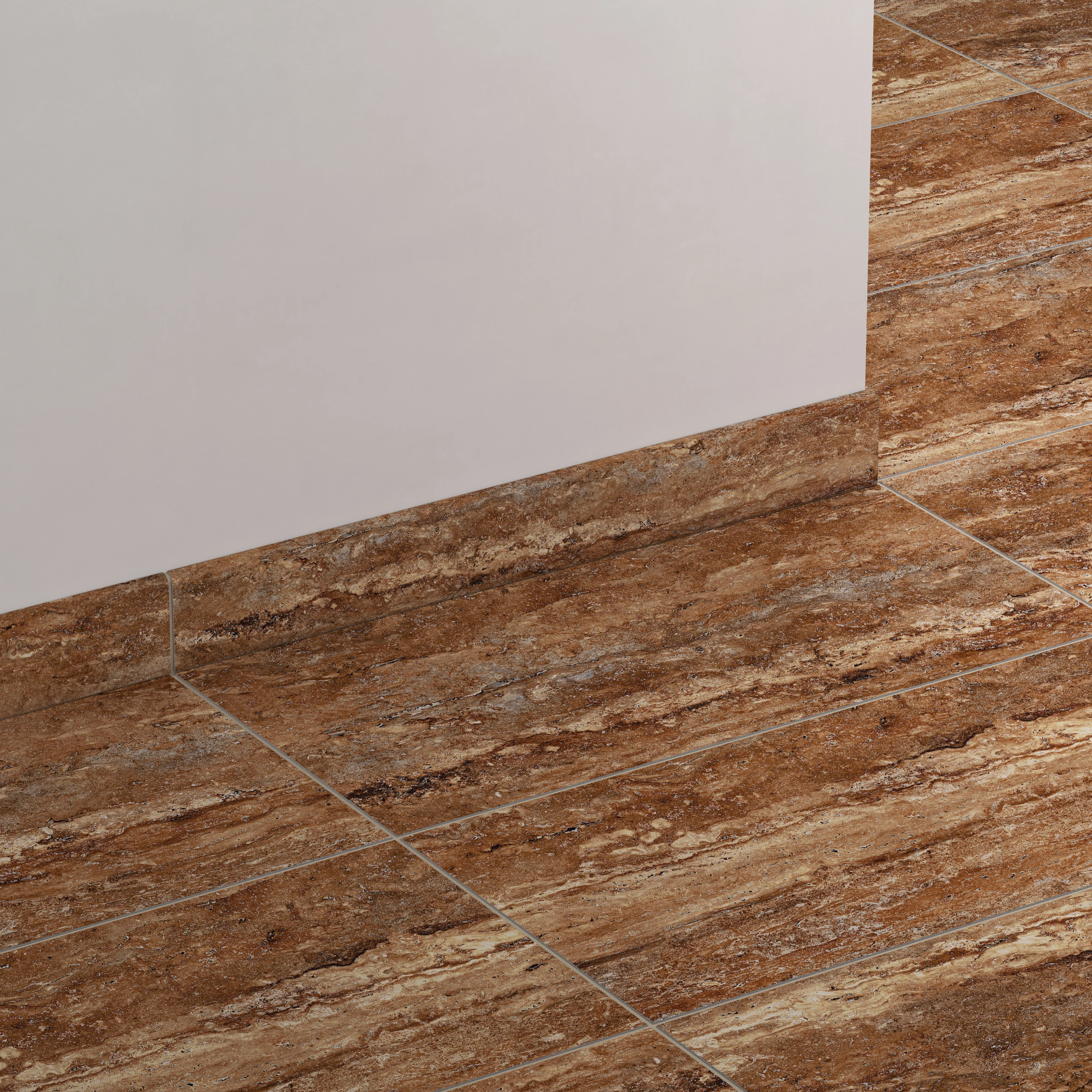 Marlow 3 x 24 Matte Porcelain Bullnose Tile in Bold - Image 3