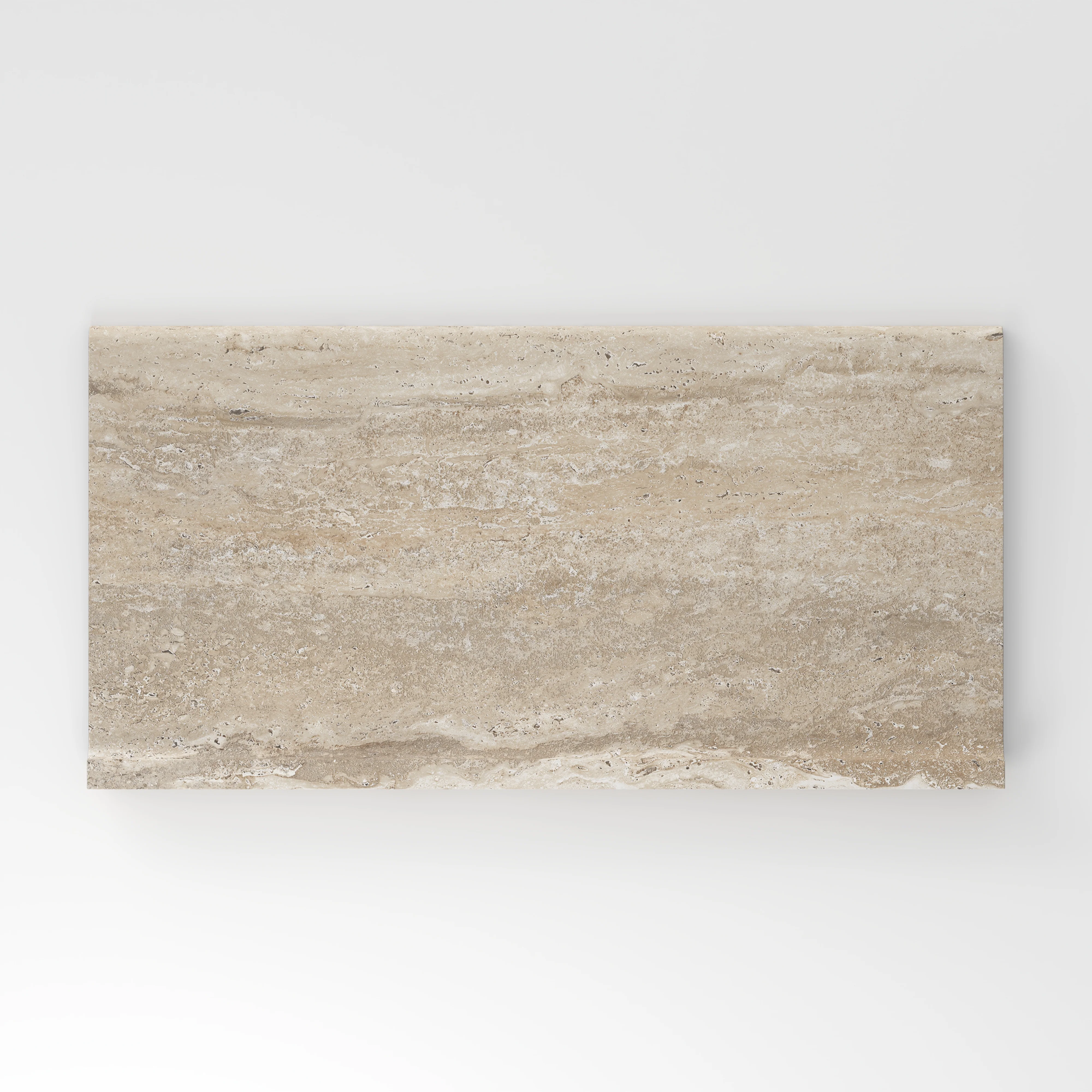 Marlow 6 x 12 Matte Porcelain Cove Base Tile in Navona