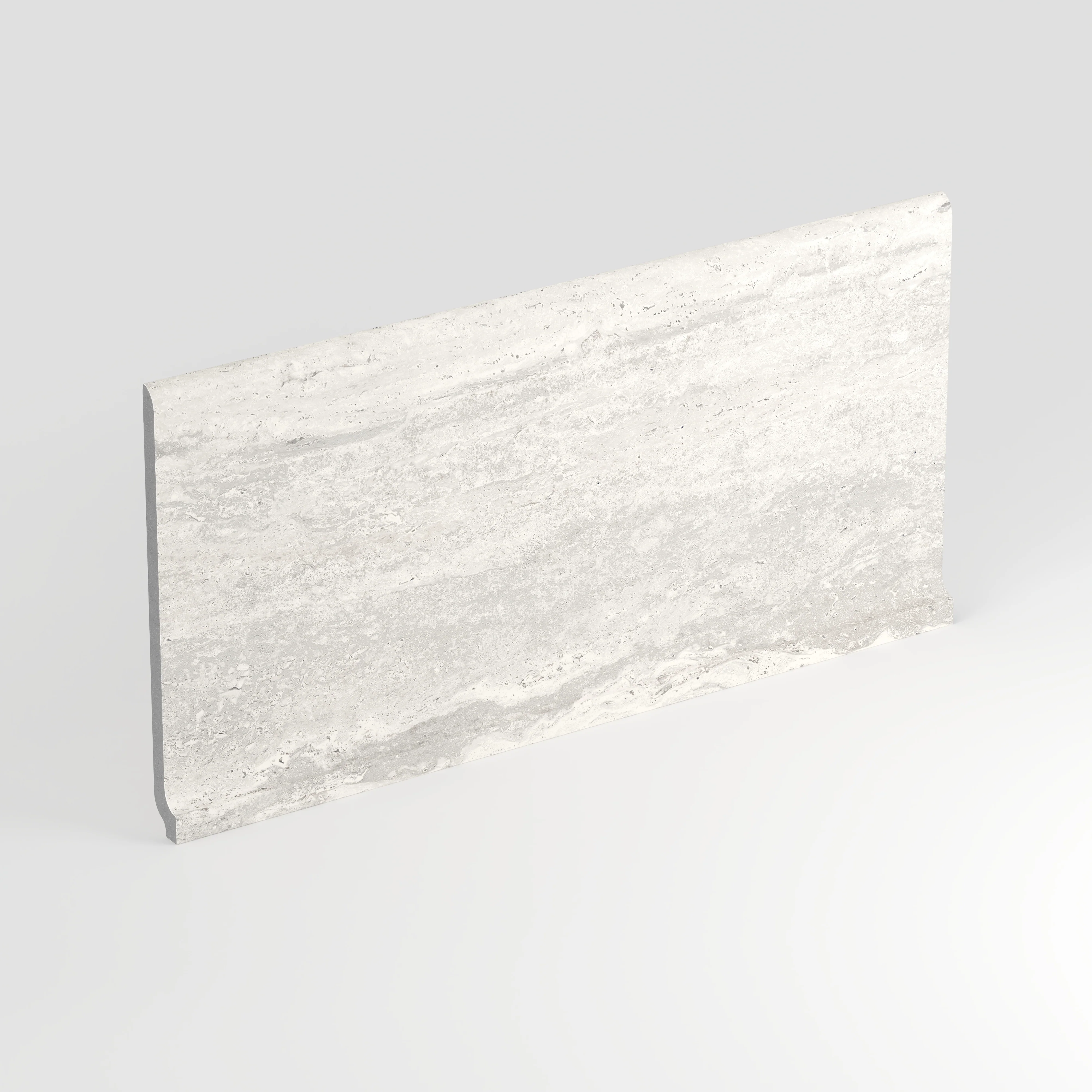 Marlow 6 x 12 Matte Porcelain Cove Base Tile in Roman - Image 2