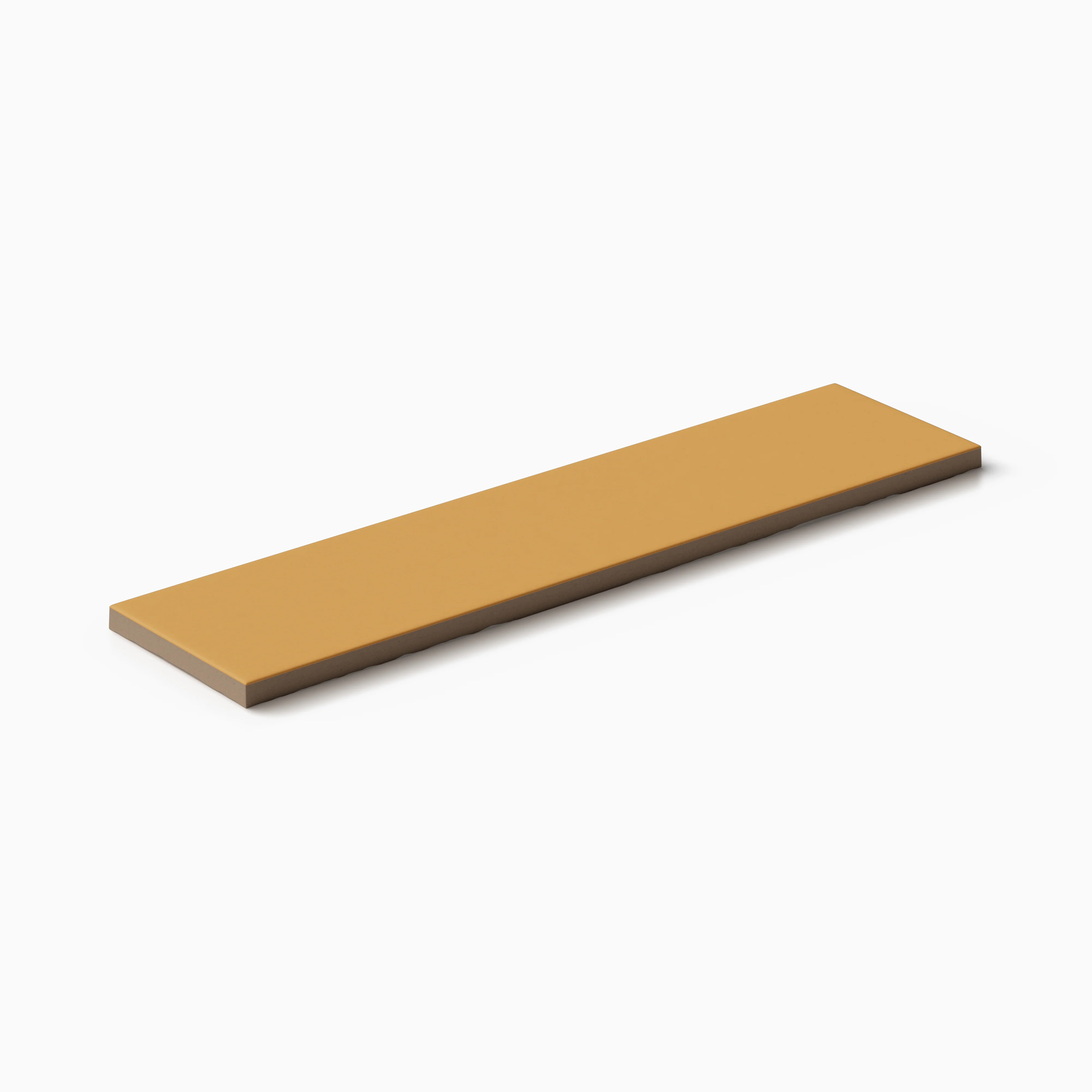 Merrick 3 x 11 Matte Porcelain Tile in Acoustic Amber - Image 3