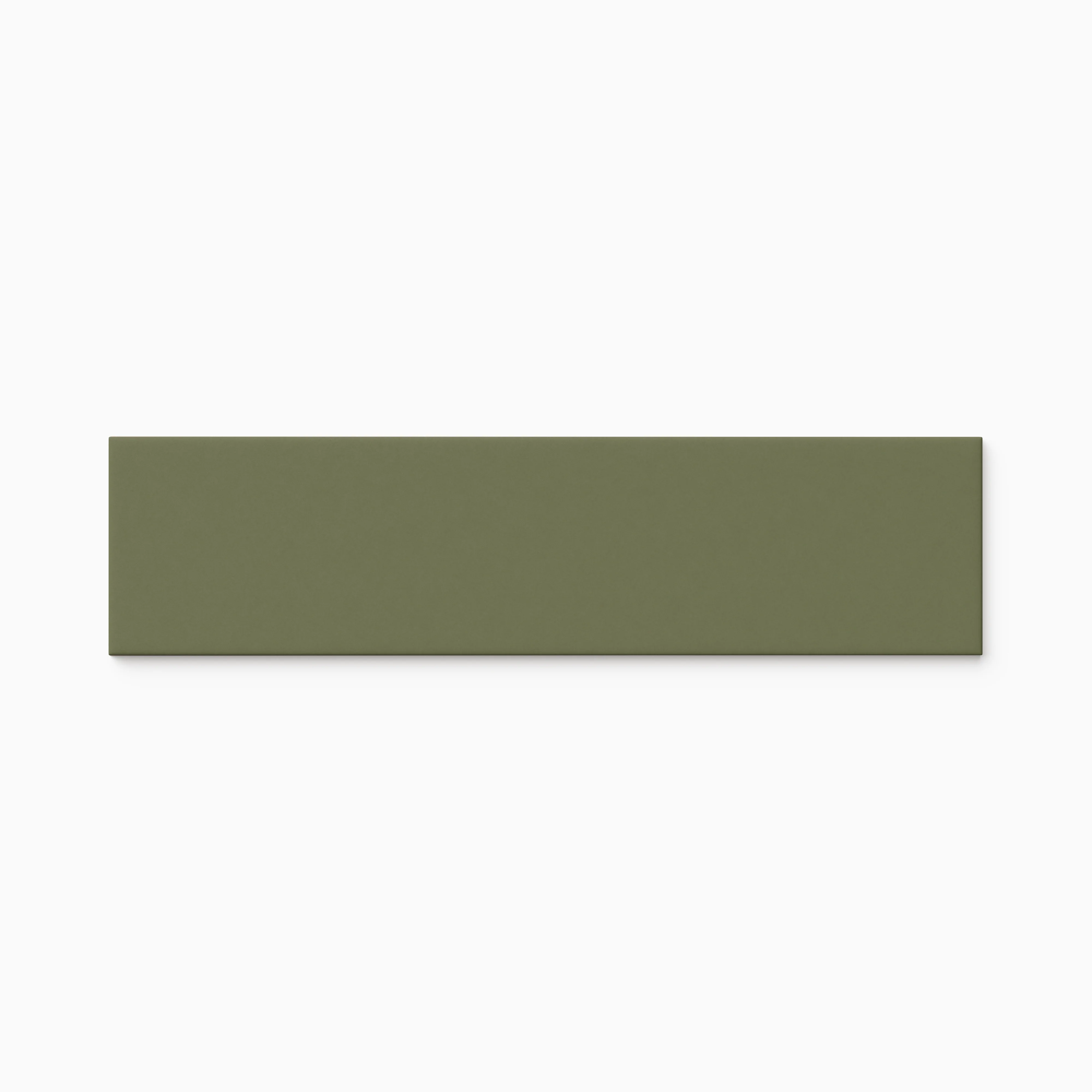 Merrick 3 x 11 Matte Porcelain Tile in Folk Green - Image 3
